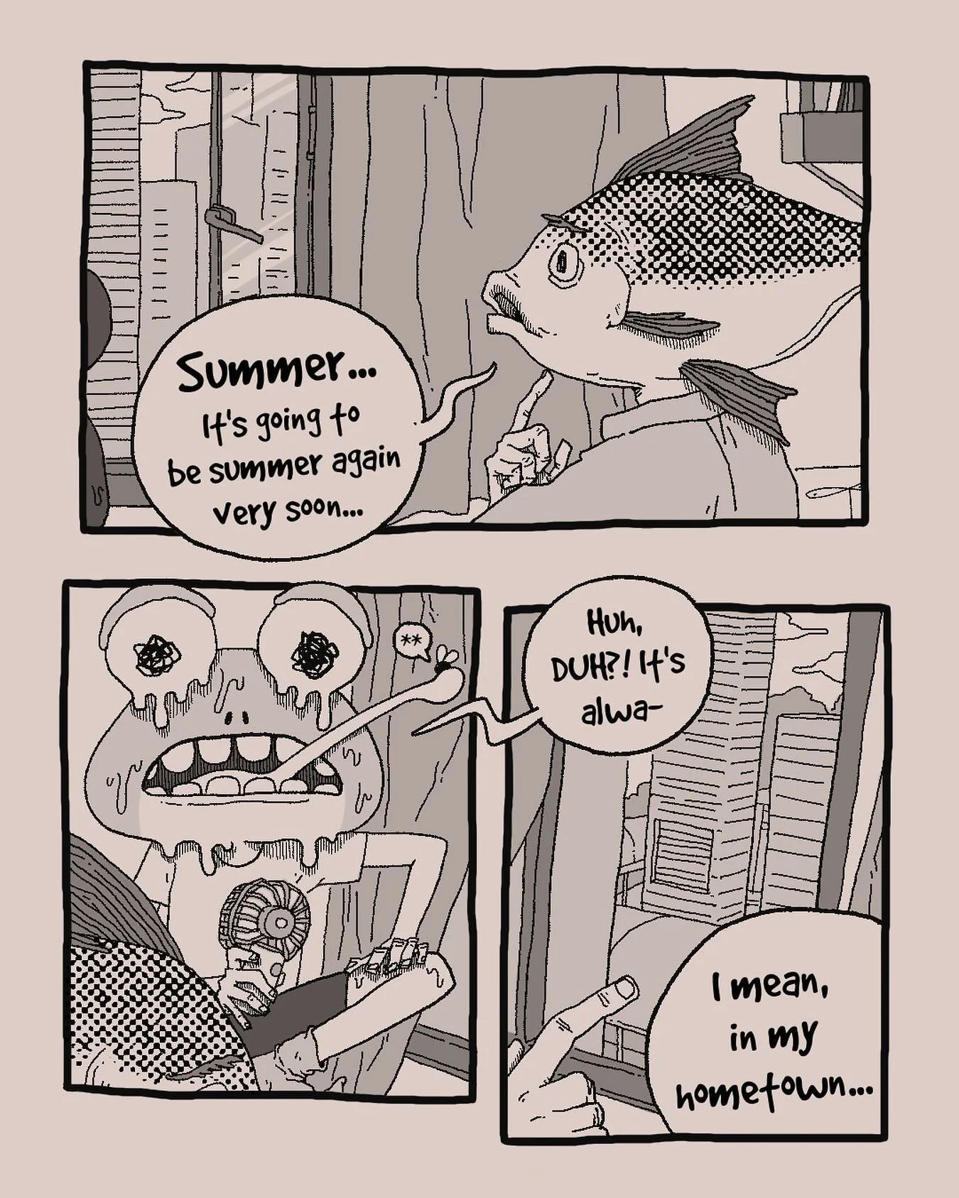 This hot weather made me remember and forget certain things, maybe it is the perfect time to tell my childhood summer dreamcore 'story' (hopefully weekly, if I am not procrastinating 🤡)