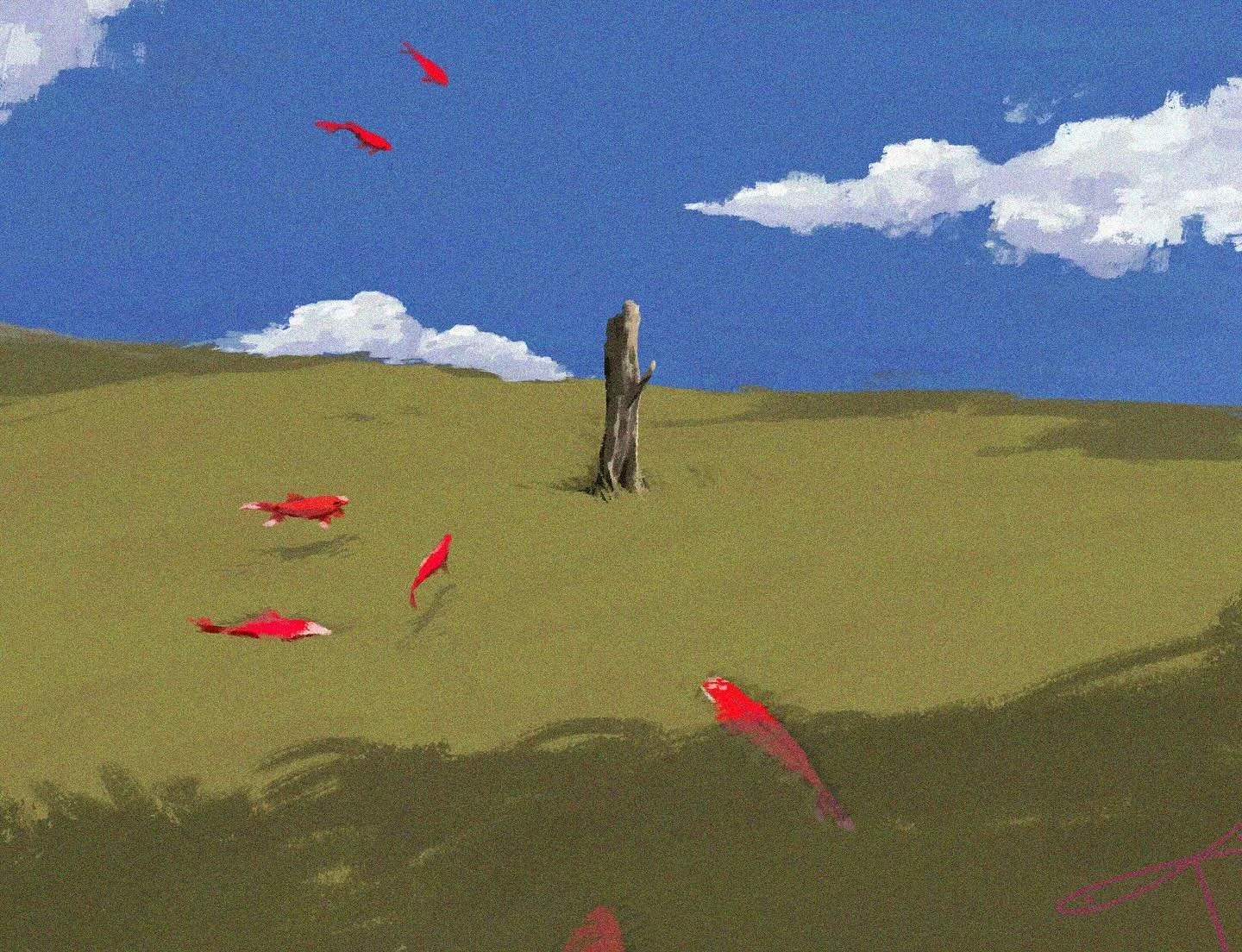 叁拾贰 訃

忘掉隧道
忘掉機翼
忘掉暴风雨
忘掉爱别离。