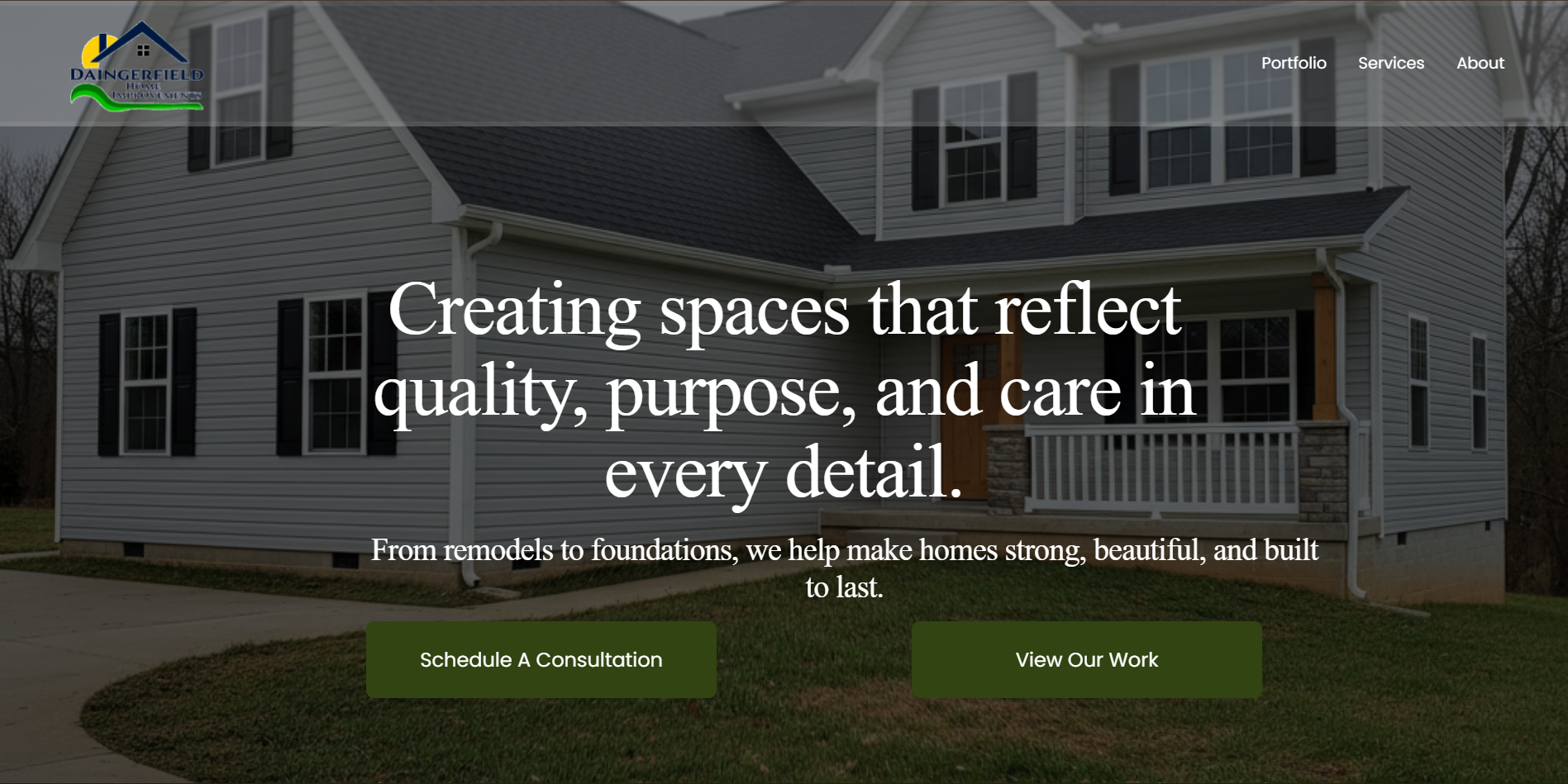 Home Page DHI Website