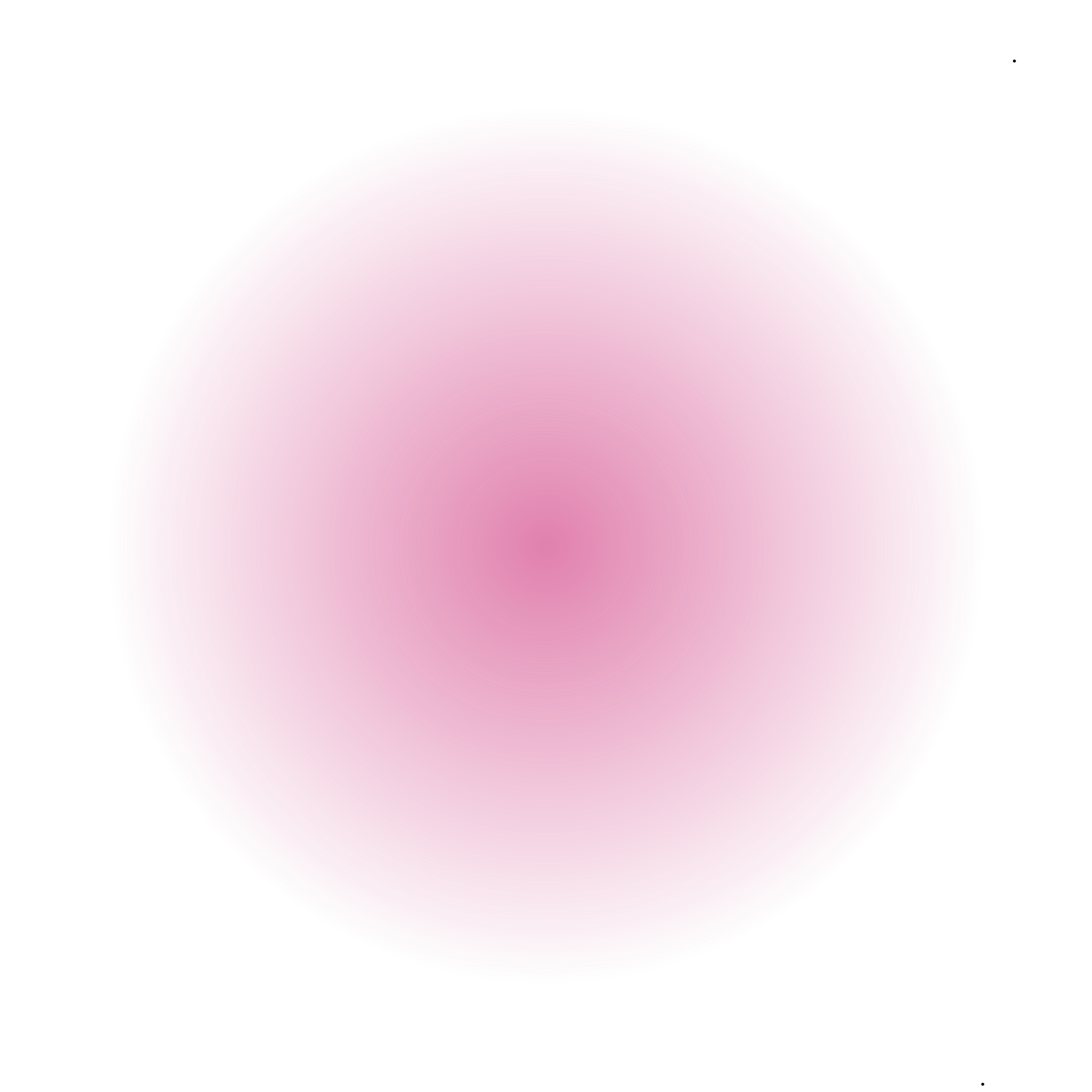 Large pink circle with blurred edges on a black background.