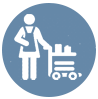 Senior caregiver and household staffing support services icon, Home Staffing By Rina provides compassionate senior care, caregiver placement, elder support services, and personalized household staffing solutions designed to help families find trusted