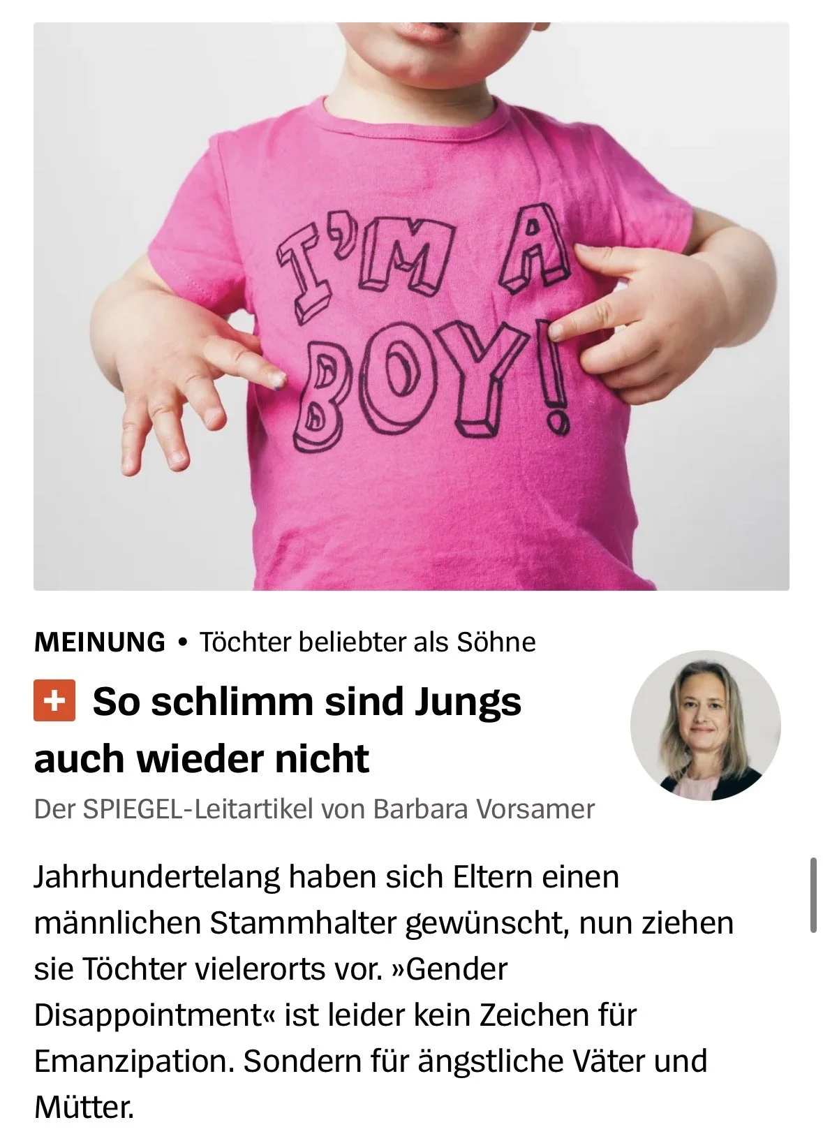 Gender Disappointment