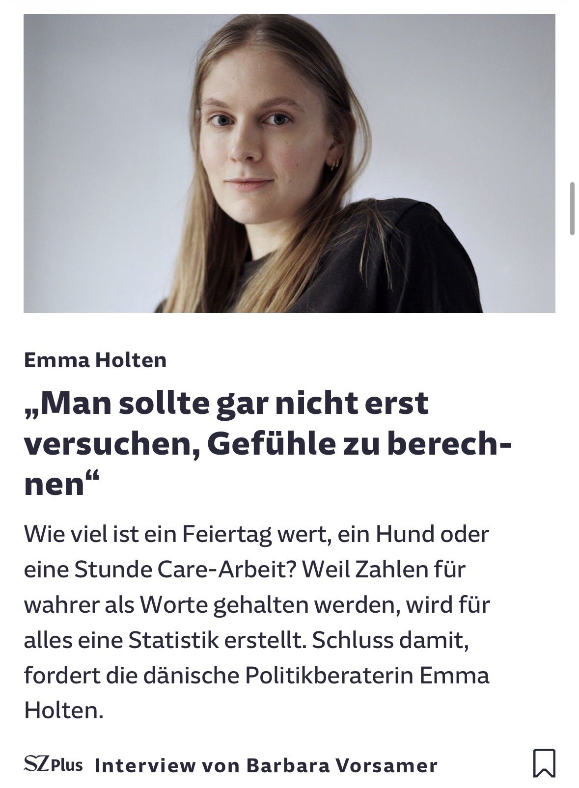 Emma Holten Care