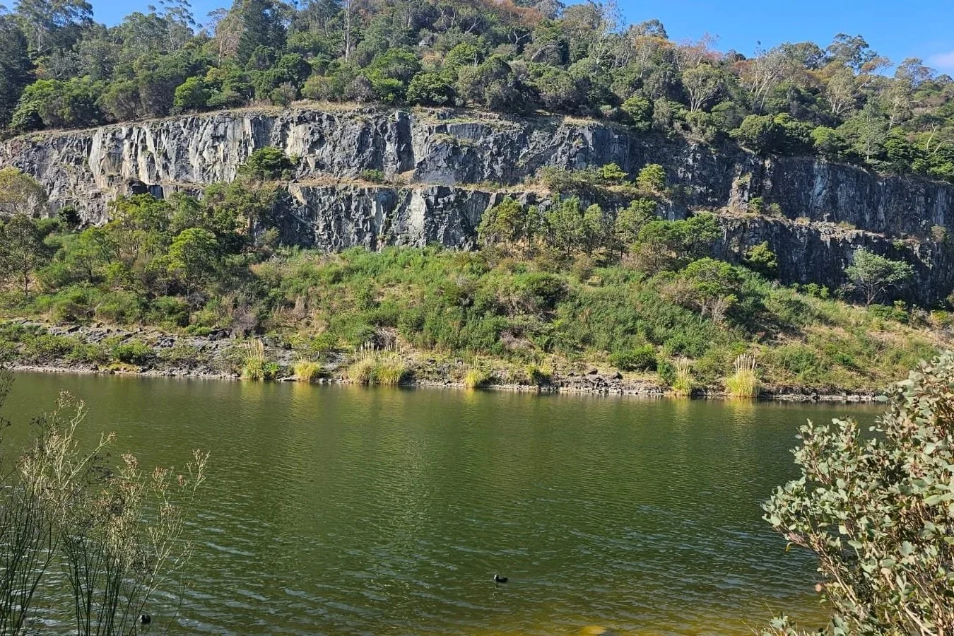 a photo of the Quarry in Upper Ferntree Gully Victoria, a beatiful easy walk & lovely viewing area.