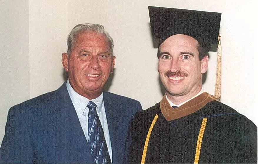 College graduation from St. Louis University