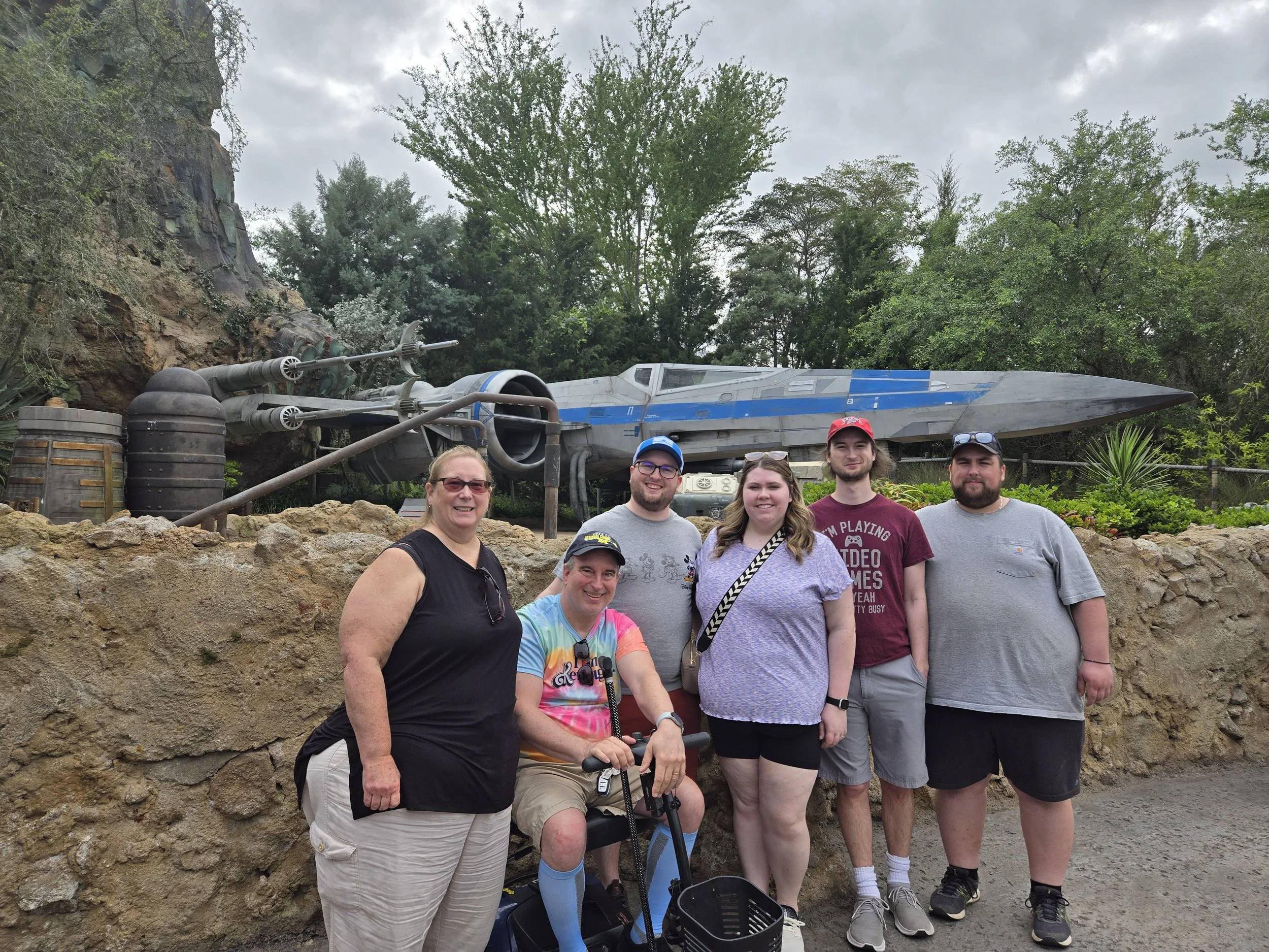 Family at Disney World in Orlando