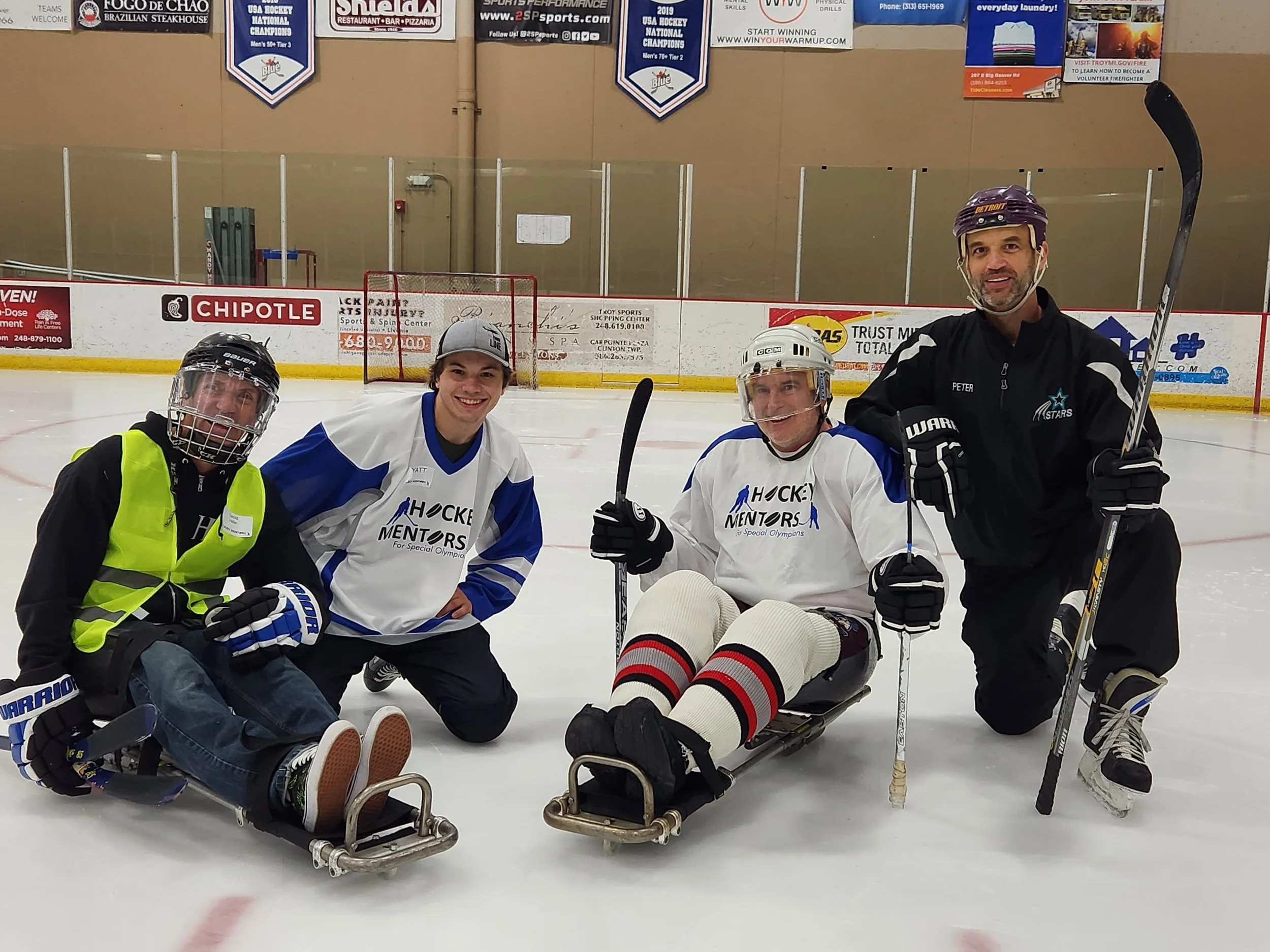 Hockey Mentors at the Troy Sports Center