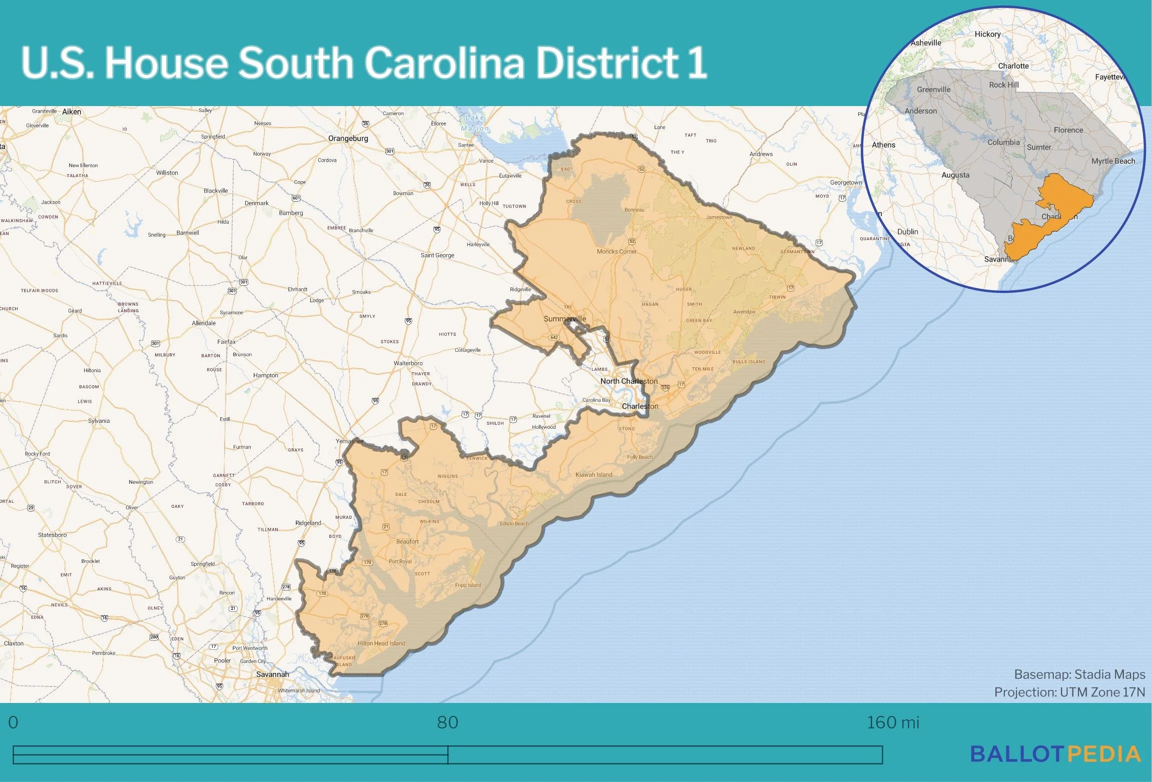 South Carolina Congressional District 01 Information