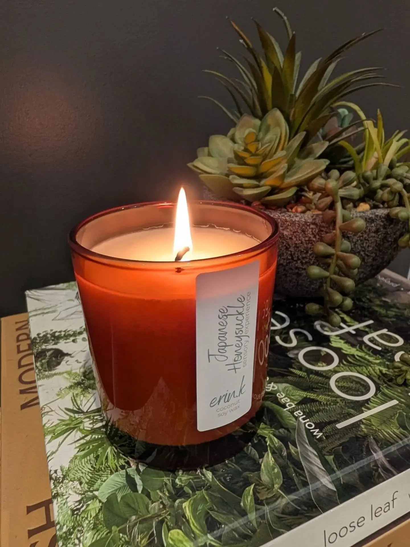 MOOD LIGHTING - is there a prettier sight than candle light 🕯️ 
I've had my candle scents alight all week in an attempt to calm the chaos of school holidays.

The Japanese Honeysuckle scent is a winner in our home.

Do you have a favourite candle sc