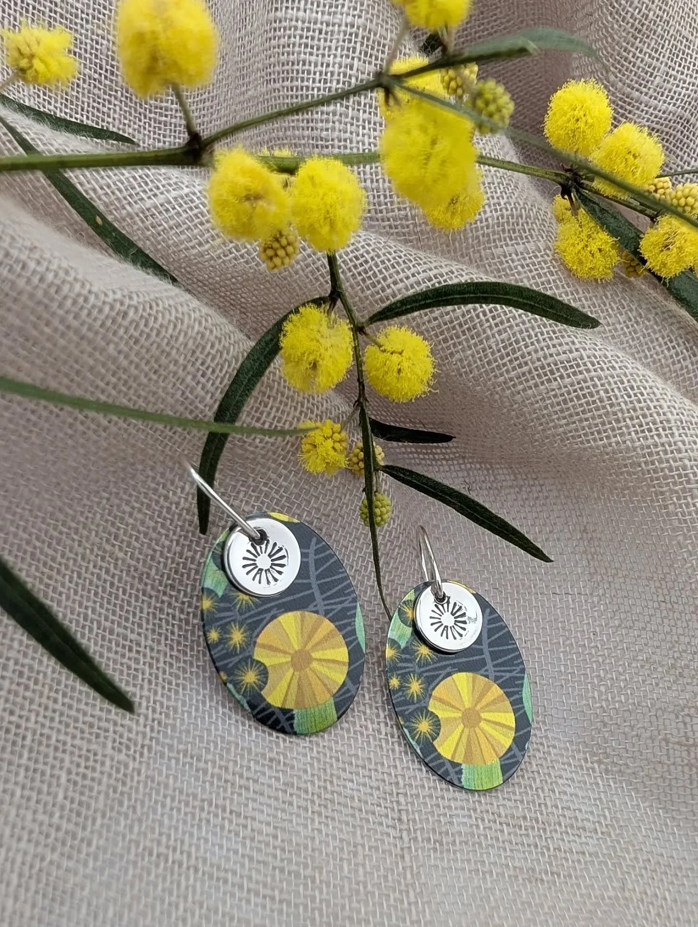 WATTLE DELIGHT - whilst I was updating another collections photos this week, I decided my Bush Walk wattle designs needed a refresh too.

Since using a new printer, some of the colours in designs have printed a bit differently to my previous printer.