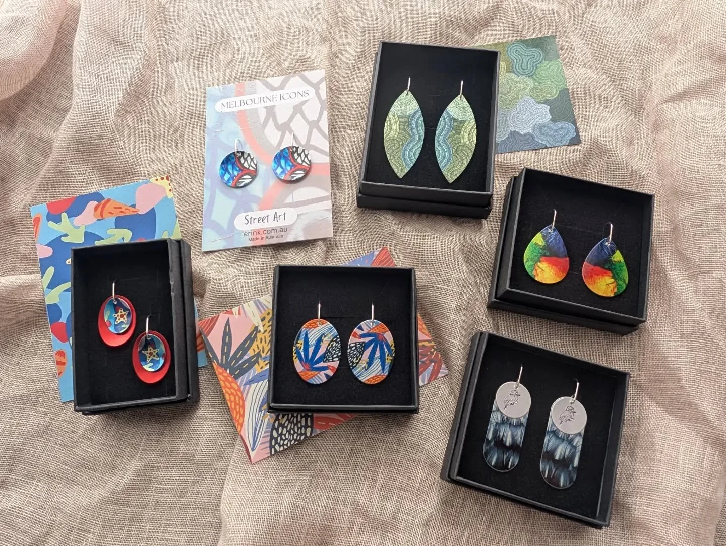 LEX IN WONDERLAND - a couple of days ago Lexi from @lex_inwonderland shared a range of my designs as part of her PR HAUL initiative, designed to put the spotlight on Aussie small businesses. 

Here is a closer look at the designs I sent to her.

Auss