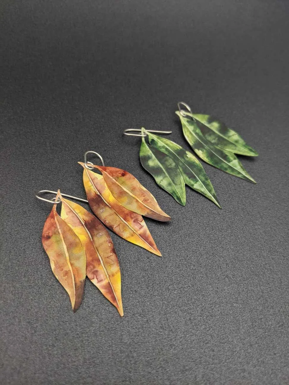 AUSSIE BUSH – Gum leaf earrings