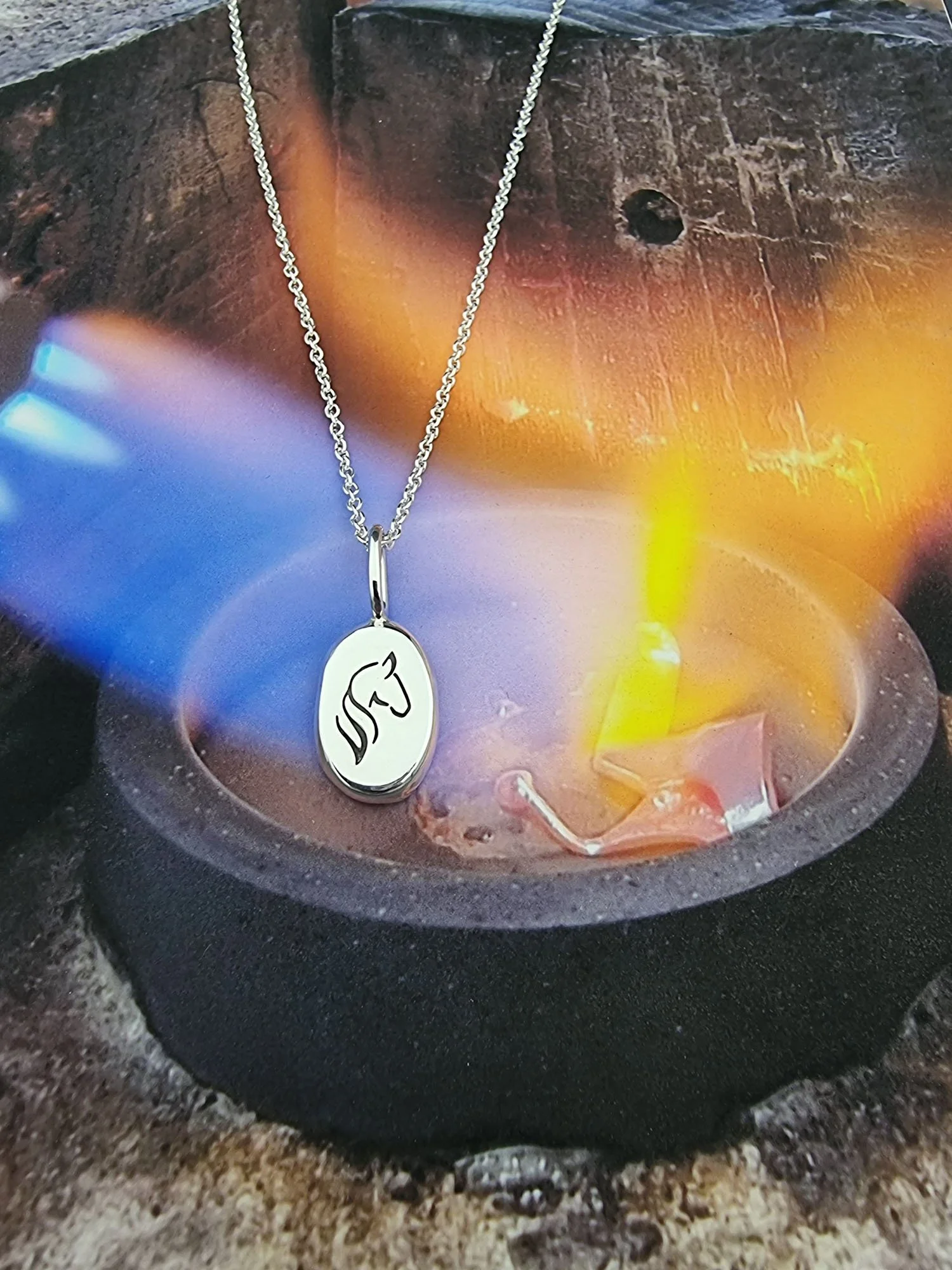 A NEW LIFE – Year of the Fire Horse necklace #1
