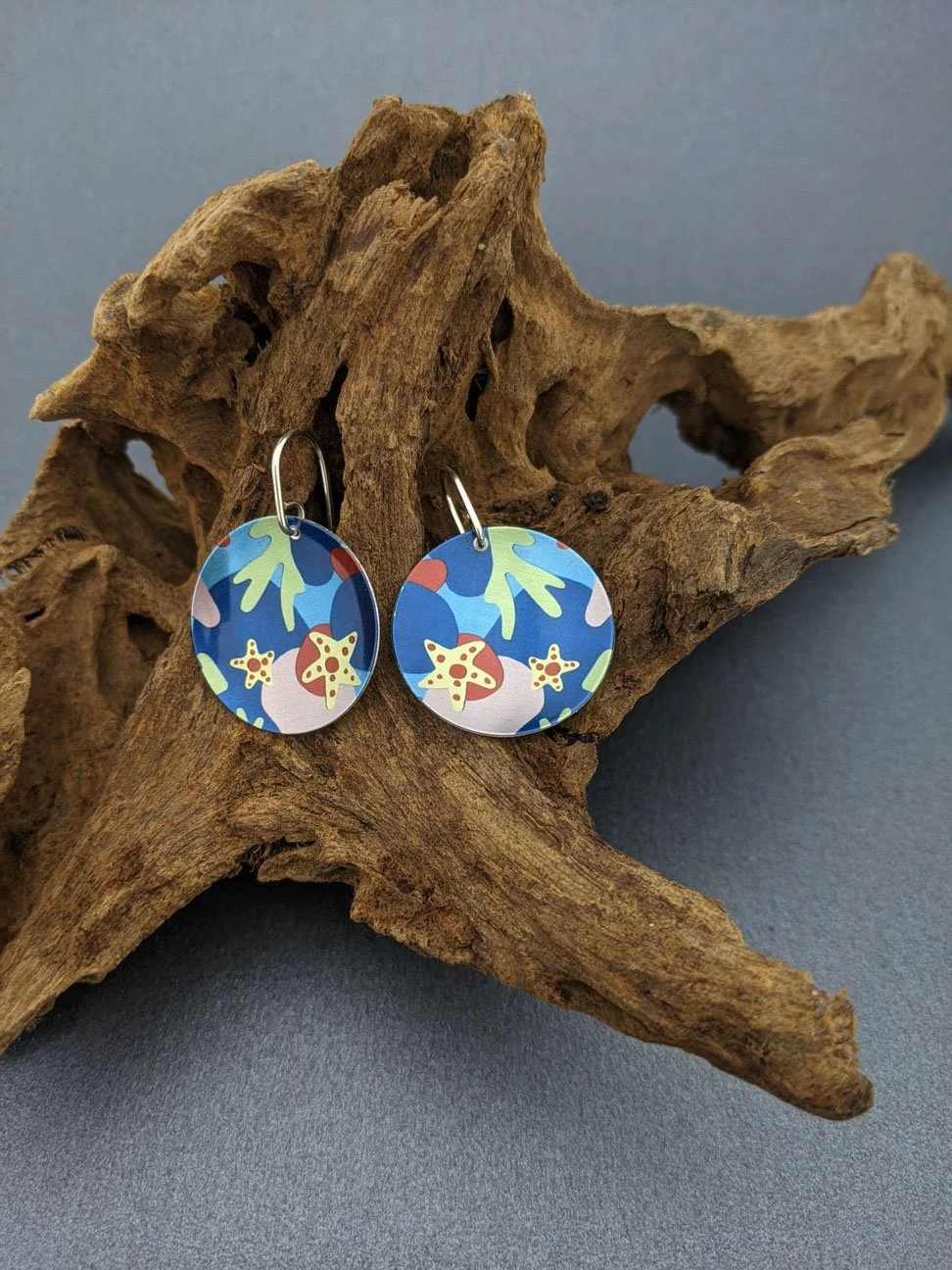 SEASCAPE – Round earrings