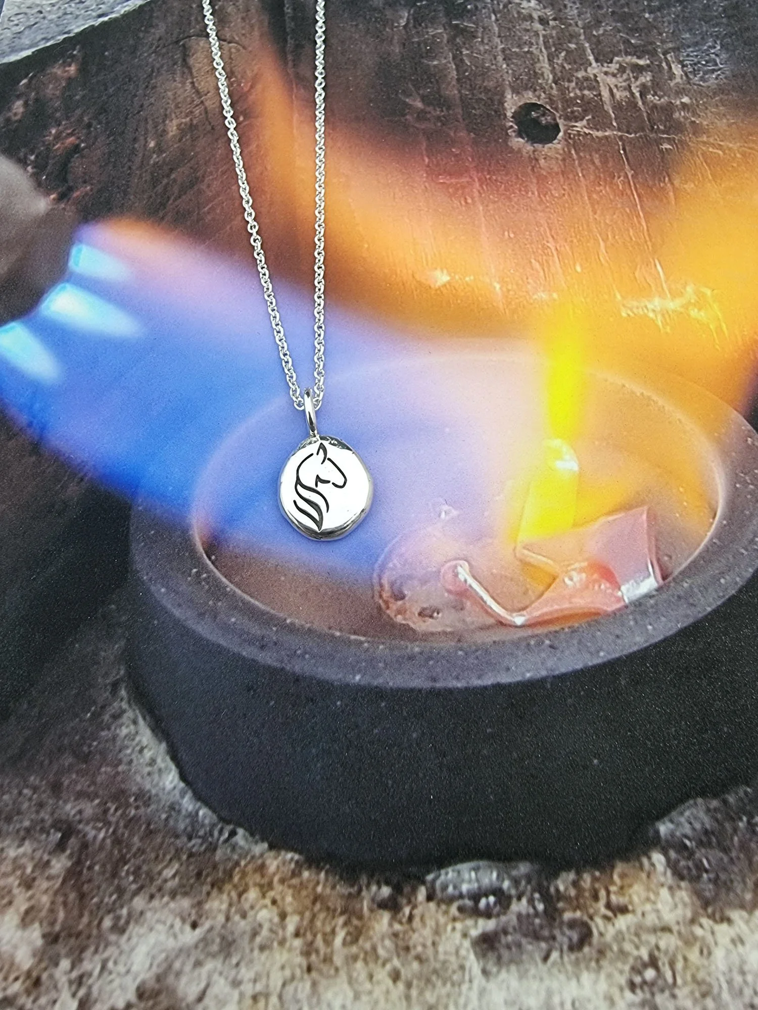 A NEW LIFE – Year of the Fire Horse necklace #2