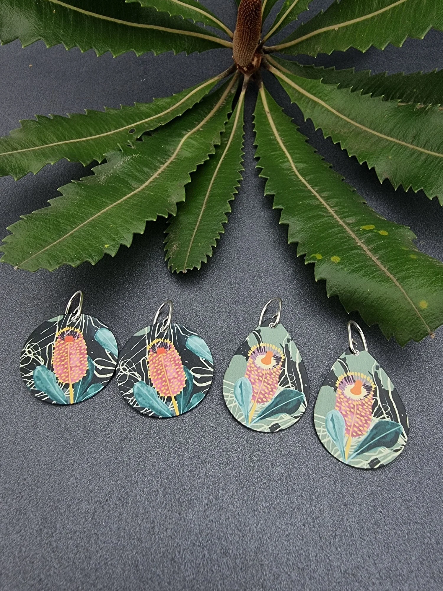 BUSH WALK – Banksia shape earrings