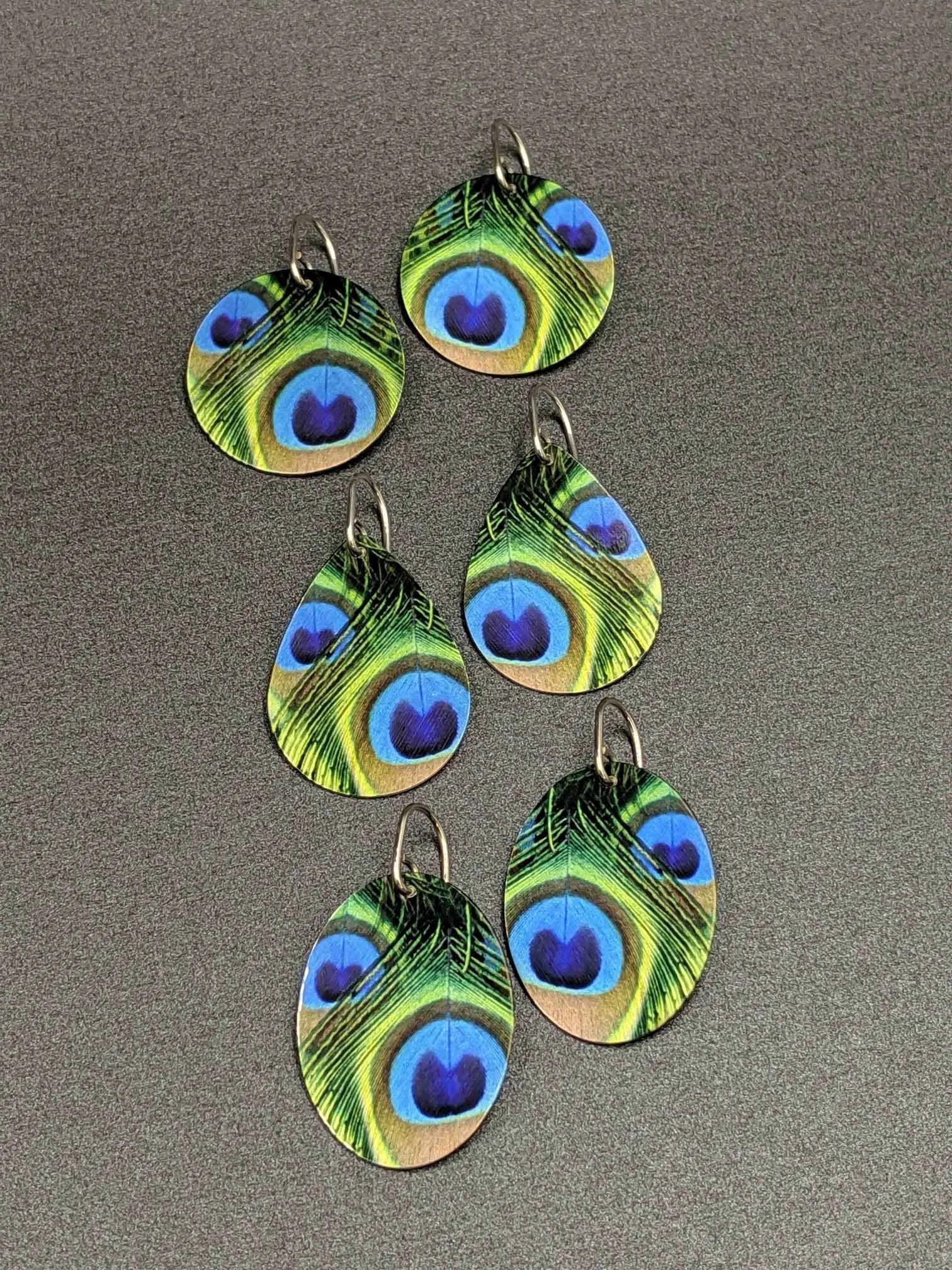 GARDEN GLORY - Peacock shape earrings
