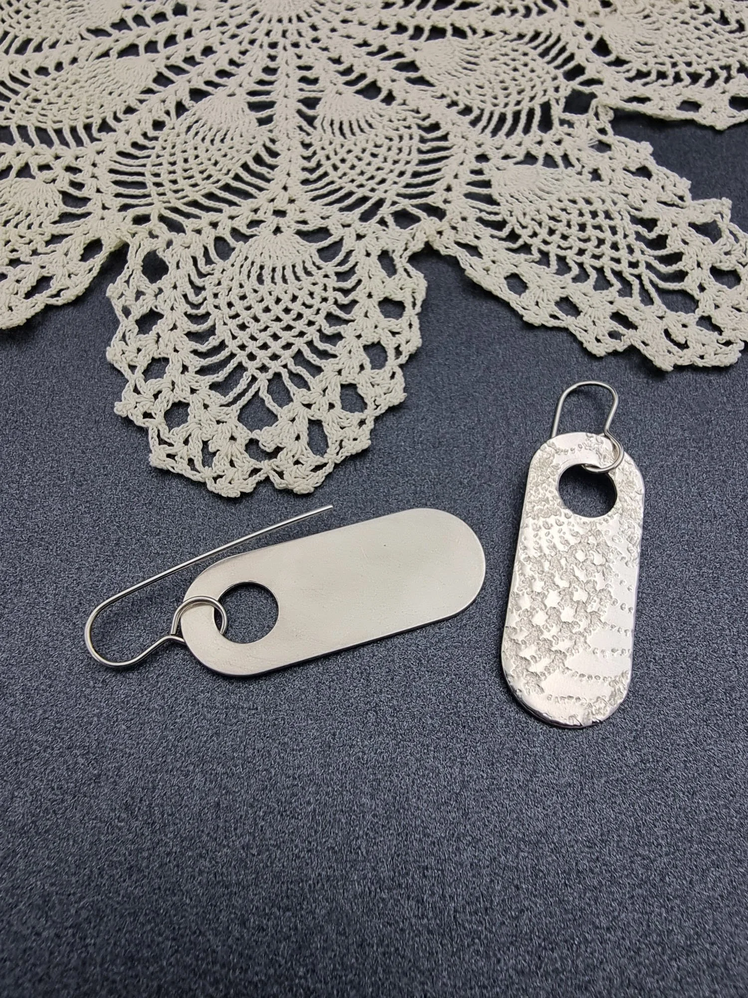 Lacey - textured sterling silver jewellery — erin.k - creative studio