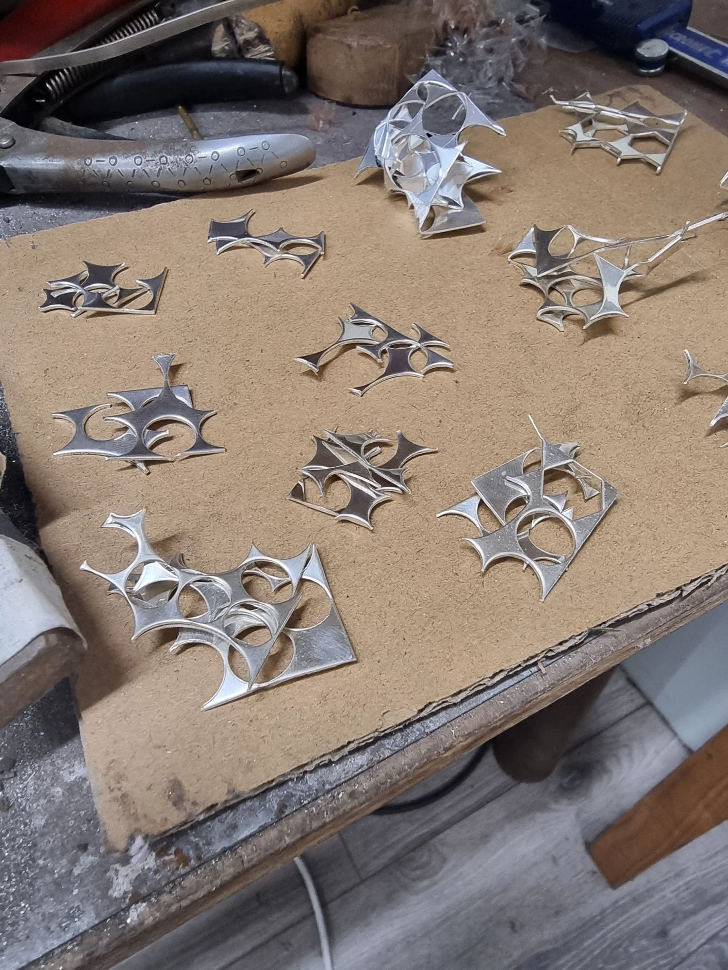 Florette rings - recycled silver — erin.k - creative studio