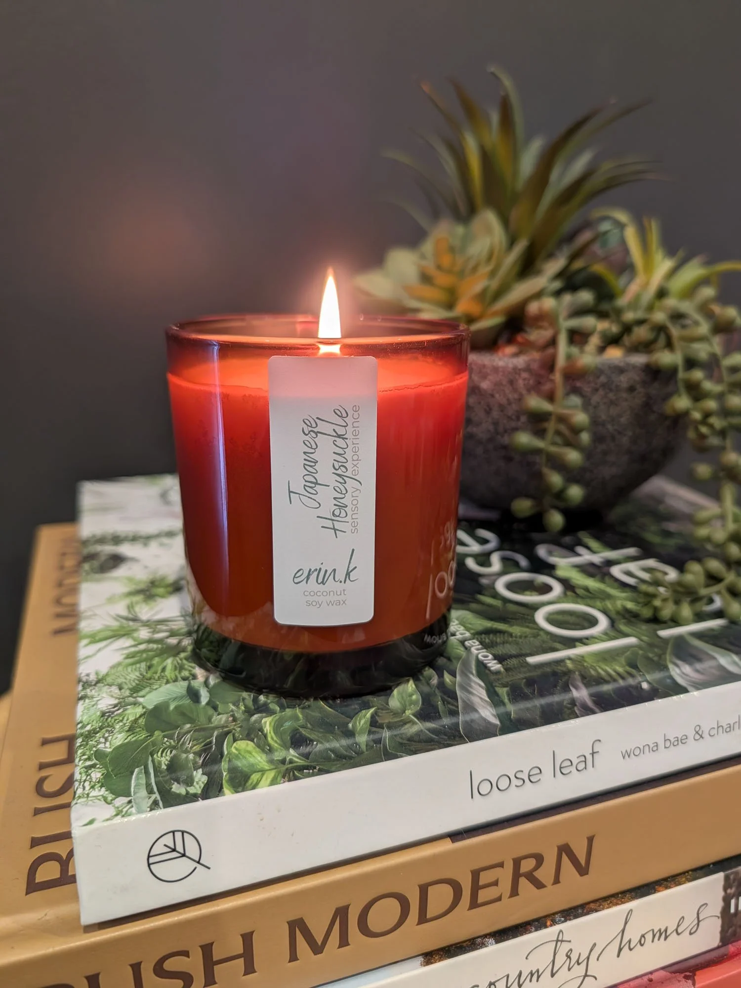JAPANESE HONEYSUCKLE - soy candle