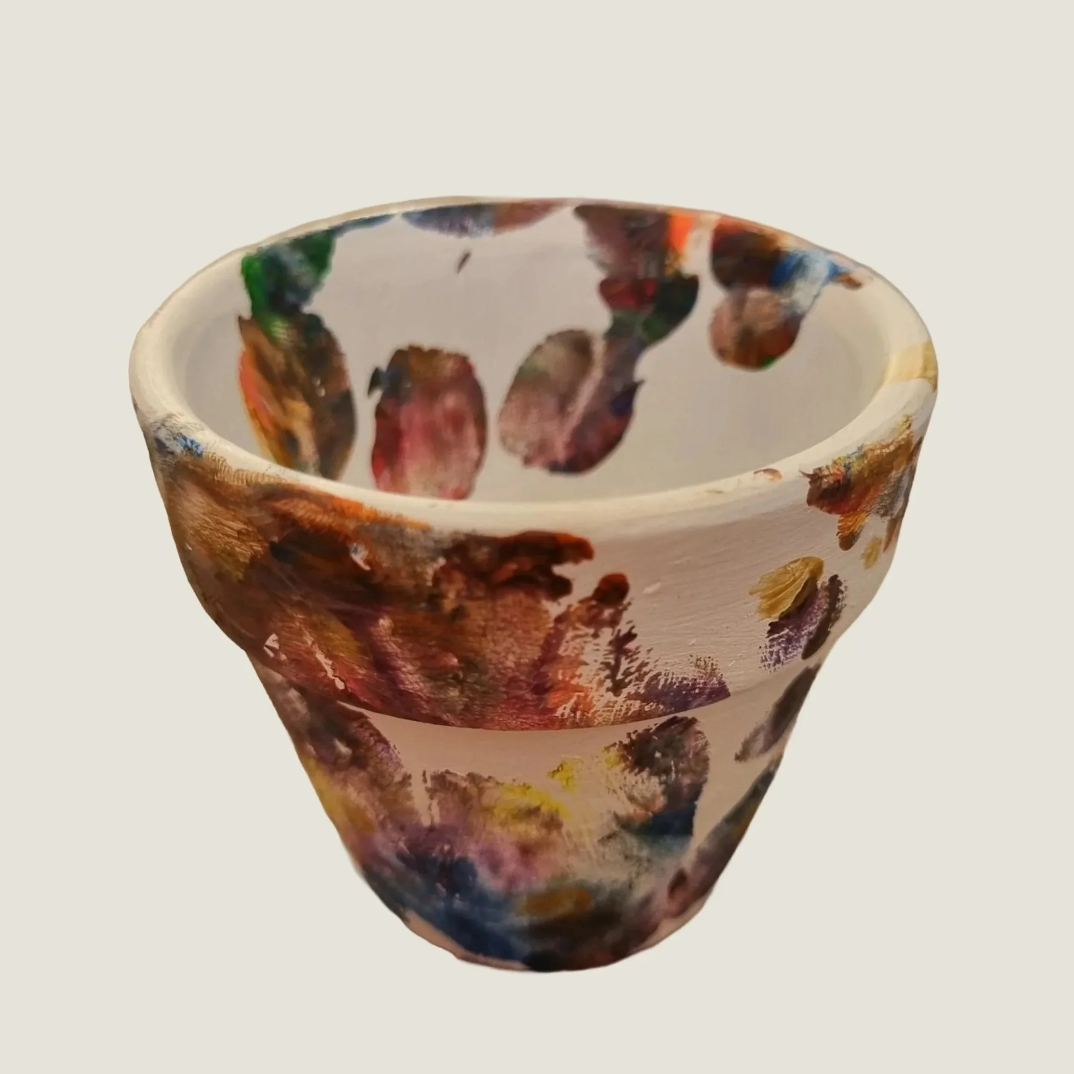 Mini Boho Planters — Hand‑Painted, Unique, Terracotta