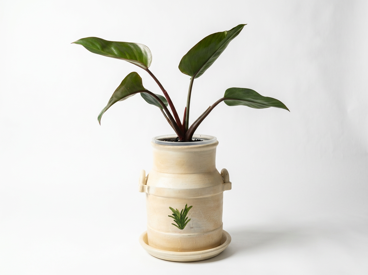 Philodendron ‘Red Emerald’ — Lush, Glossy & Effortlessly Elegant