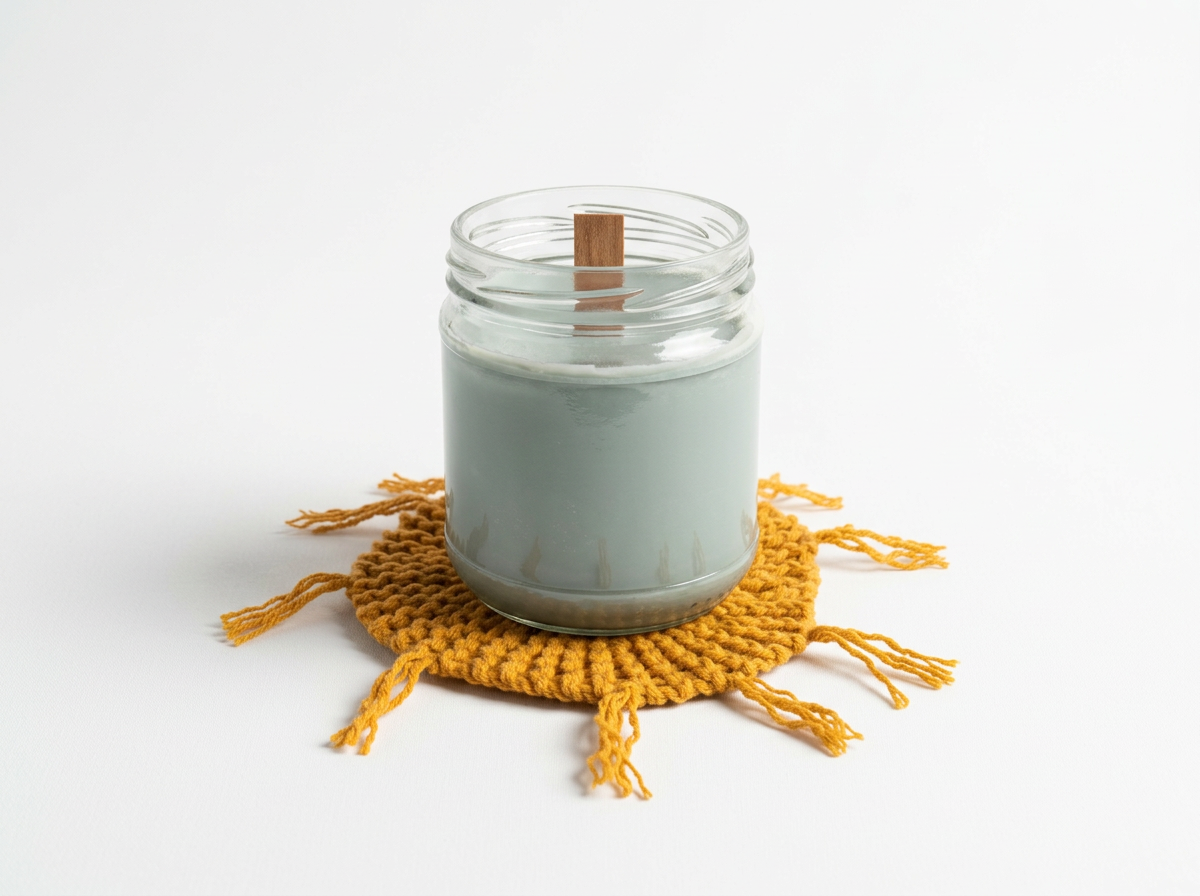 Boho decor coaster for plants, candles or home styling