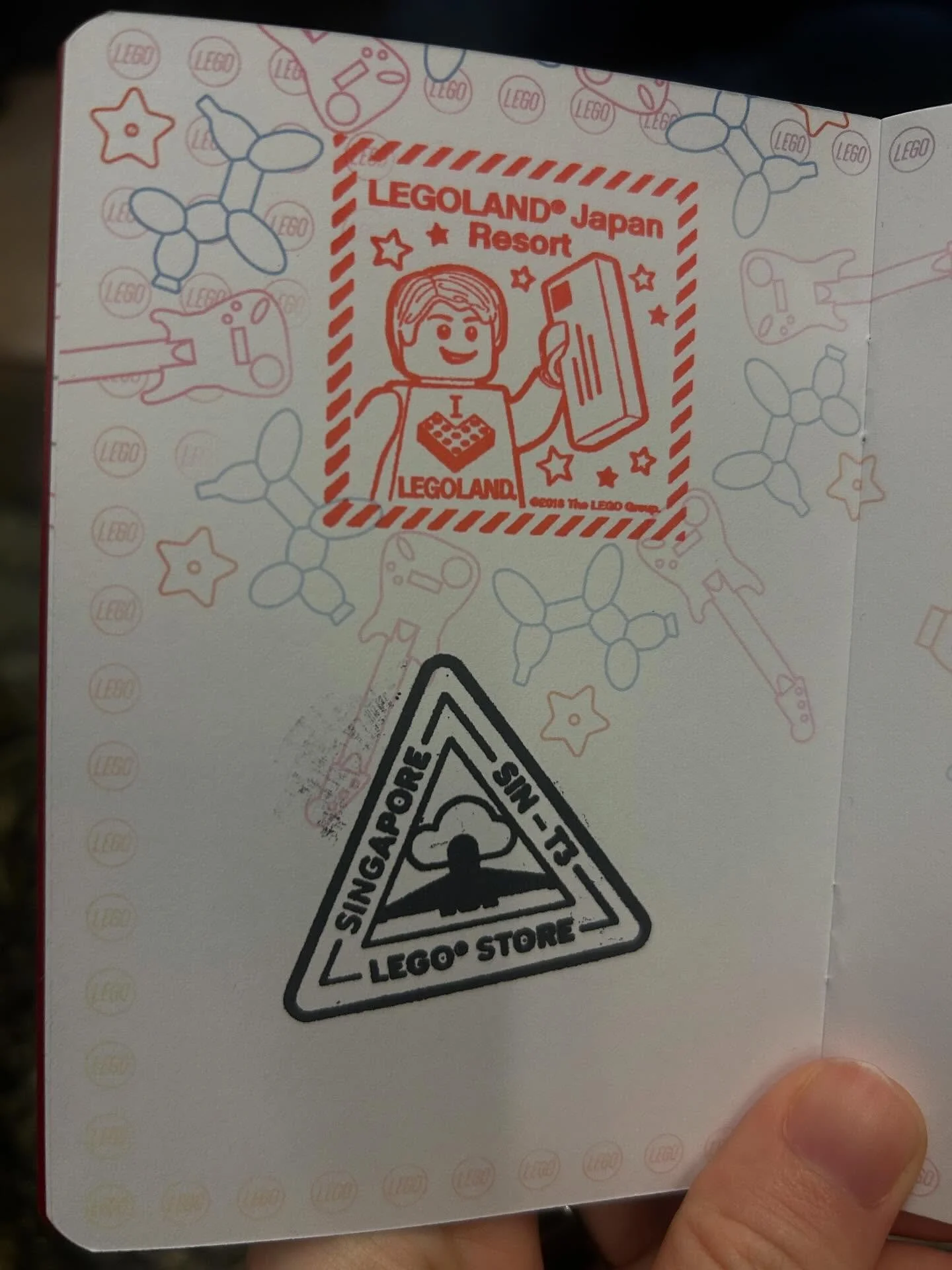 Lego Serious Players&hellip; have you been playing the Lego passport game?

These are the latest stamps from Singapore and Japan in mine!

What&rsquo;s the coolest stamp you&rsquo;ve collected? 

(And if you have no idea what I&rsquo;m talking about,