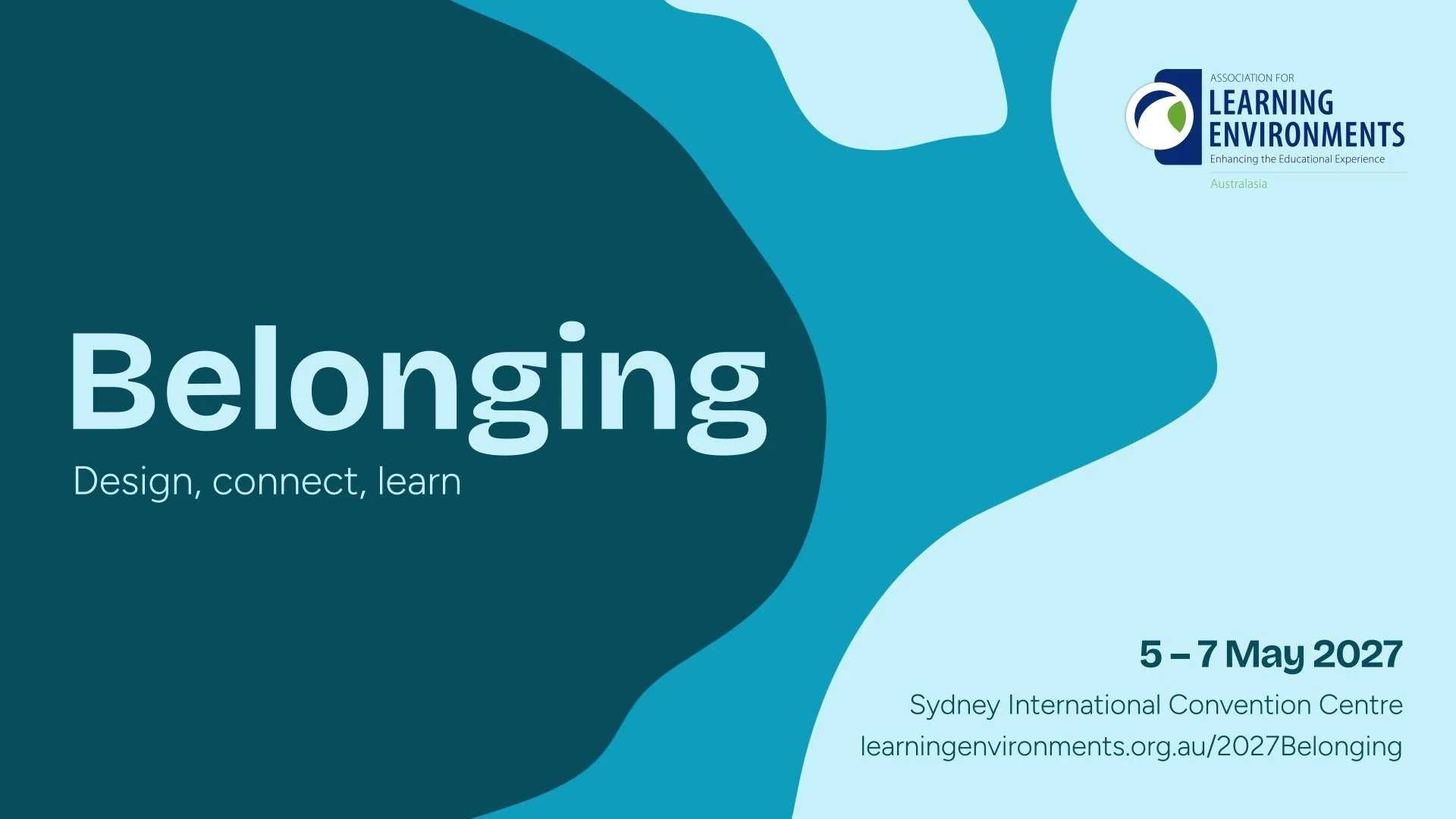 BELONGING: The 25th Annual Learning Environments Conference just went live... and I'm speaking! 

This one is close to my heart for many reasons. 

📅 Wednesday 7 &ndash; Friday 9 May 2027 
📍 International Convention Centre, Sydney 
🎟️ Registration