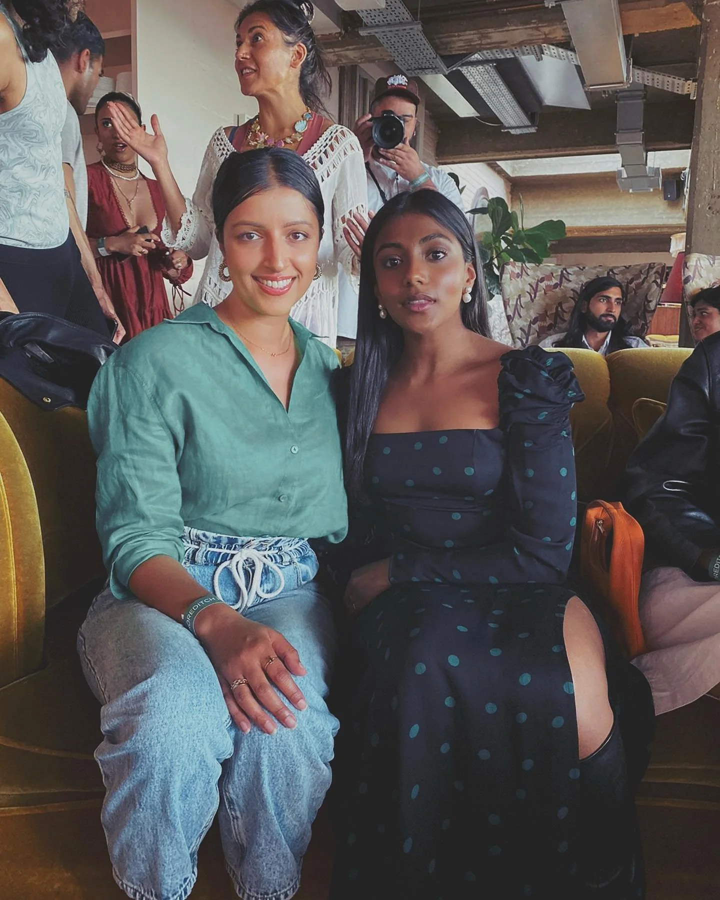 An incredible evening at the @diet_paratha &amp; friends speaker series event with the talented and wise @charithra17 💜 "When one of us wins, all of us win"