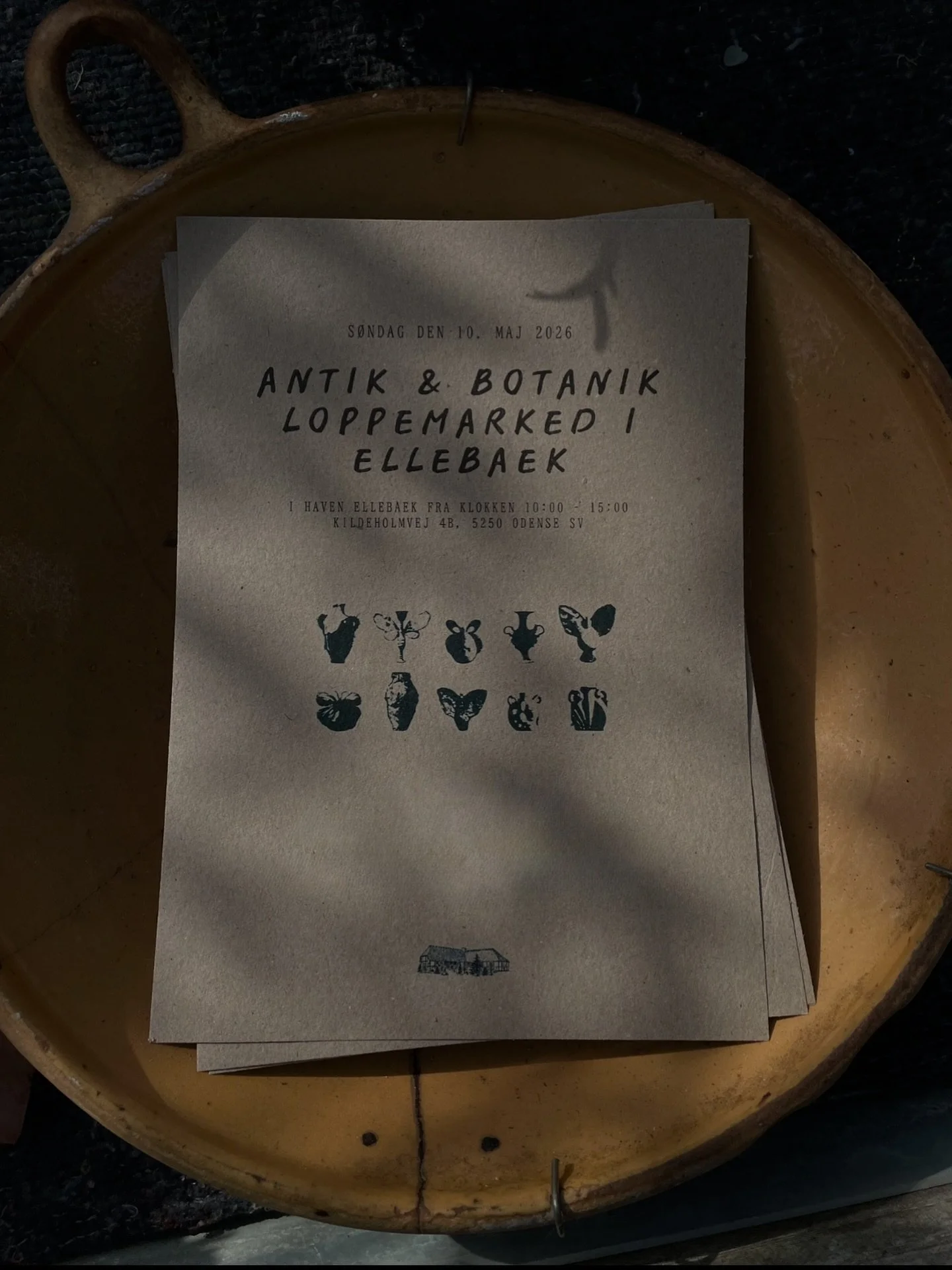 Antik &amp; botanik loppemarked i Ellebaek &mdash; s&oslash;ndag den 10. maj fra klokken 10.00 - 15.00 i haven Ellebaek

Kom og v&aelig;r med til en hyggelig dag i Ellebaek med antik &amp; botanik loppemarked 🌱 der vil v&aelig;re sp&aelig;ndende uds