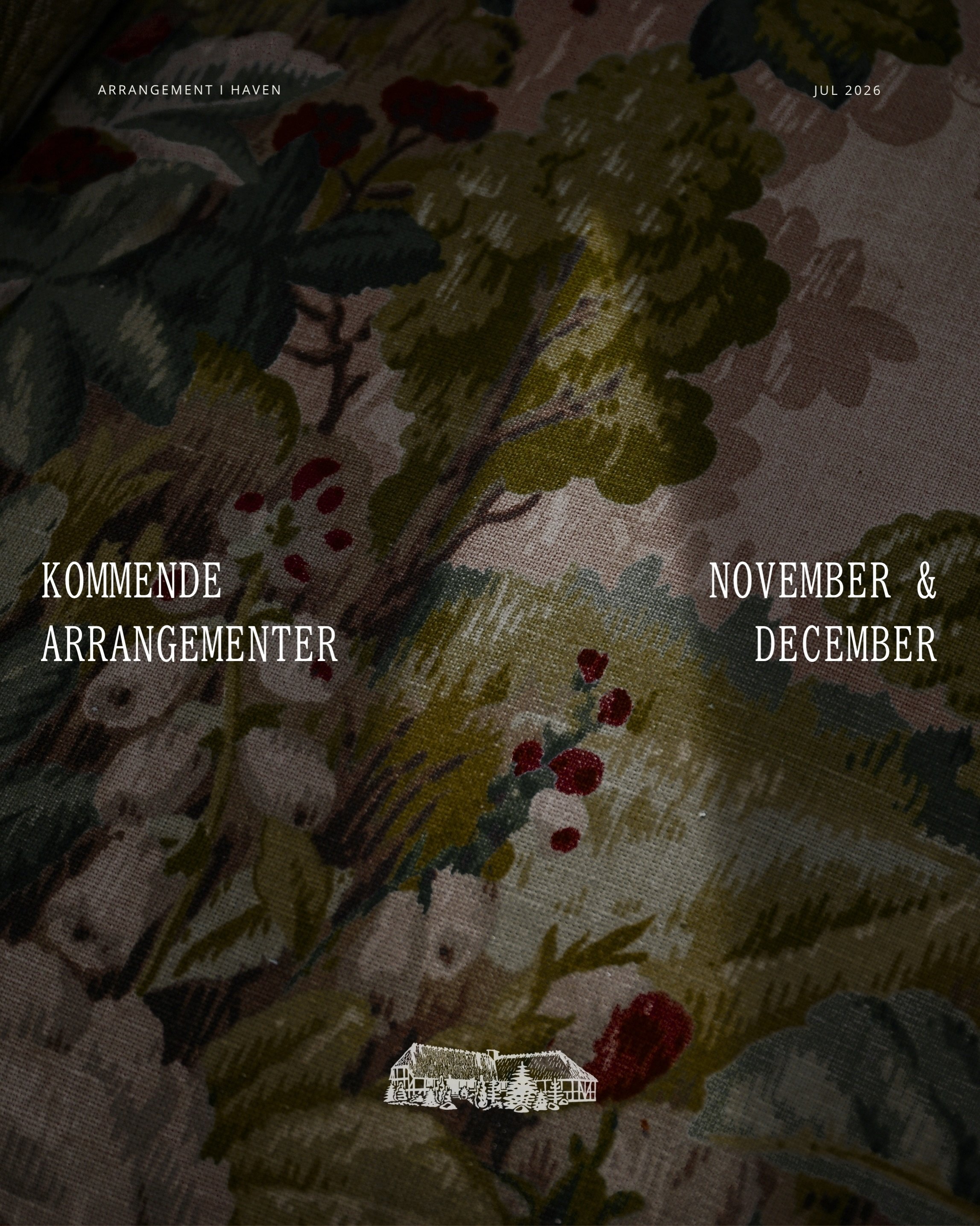 Julestemning hos Ellebaek 🌲

Vi gl&aelig;der os til at byde jer velkommen til en hyggelig november og december i haven, hvor vi inviterer indenfor til julecaf&eacute;, kreative workshops og inspirerende arrangementer.

Vores julecaf&eacute; holder &