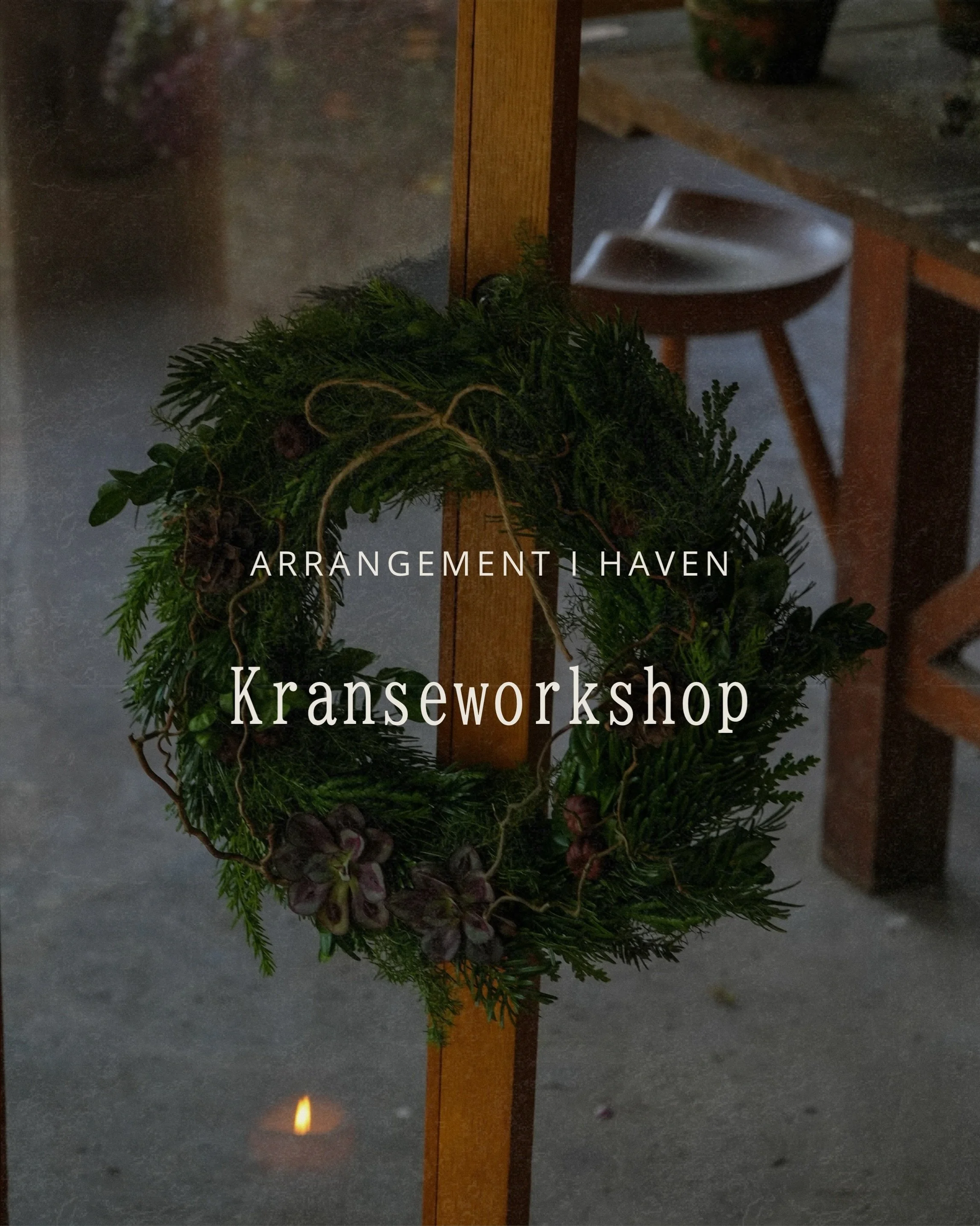 Kom med til en hyggelig og kreativ aften i julens tegn, n&aring;r vi endnu en gang inviterer til workshop med @charlottefranke hos Ellebaek.

Med naturens egne materialer og et lille strejf af glimmer skaber vi smukke og personlige juledekorationer. 