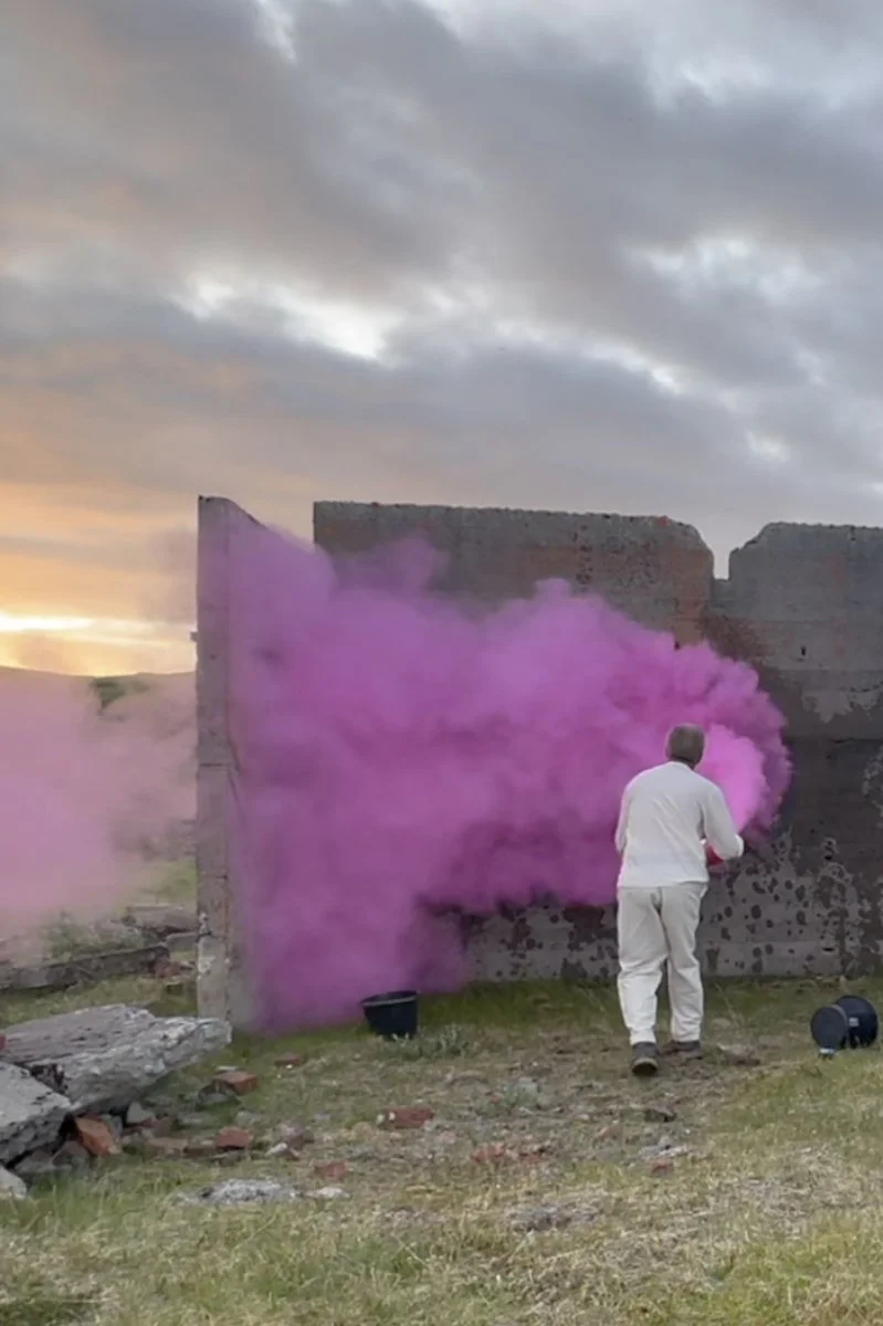 Midnight Painting, Salangen Biennalen, 2023