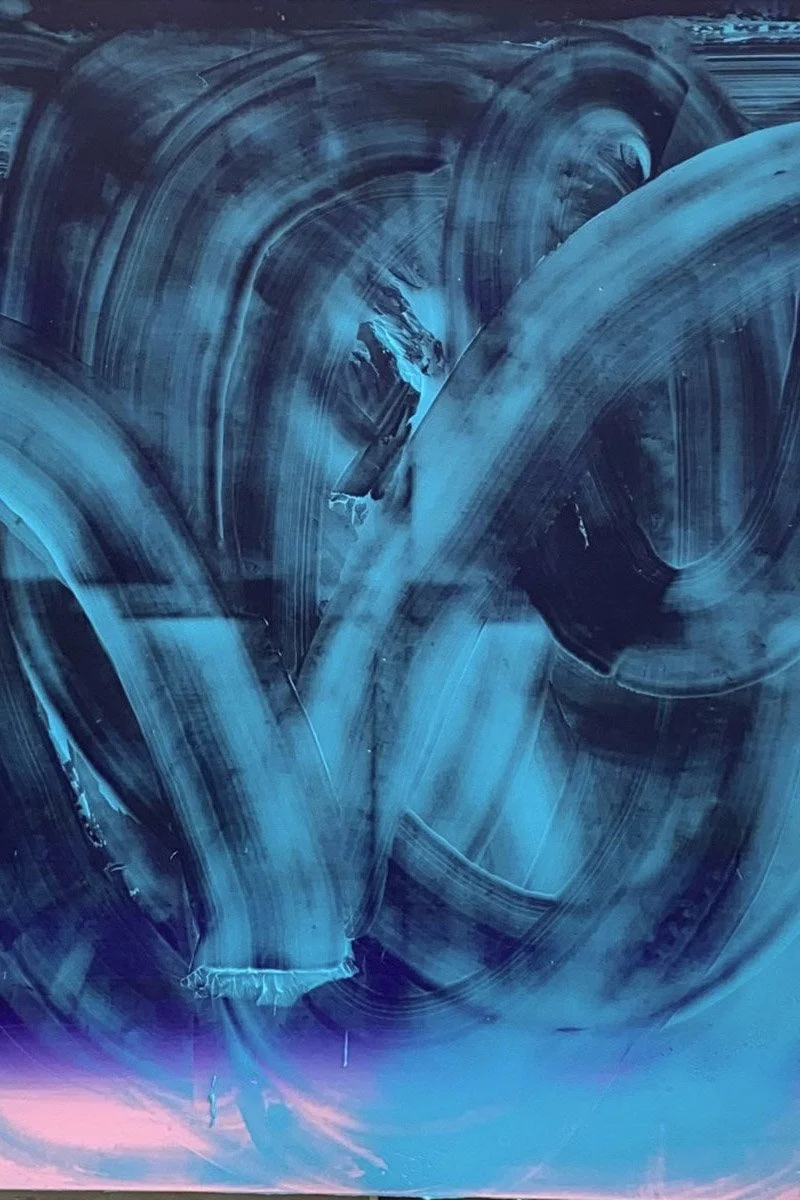 In Between, Acryl, Oil and Wax on Canvas