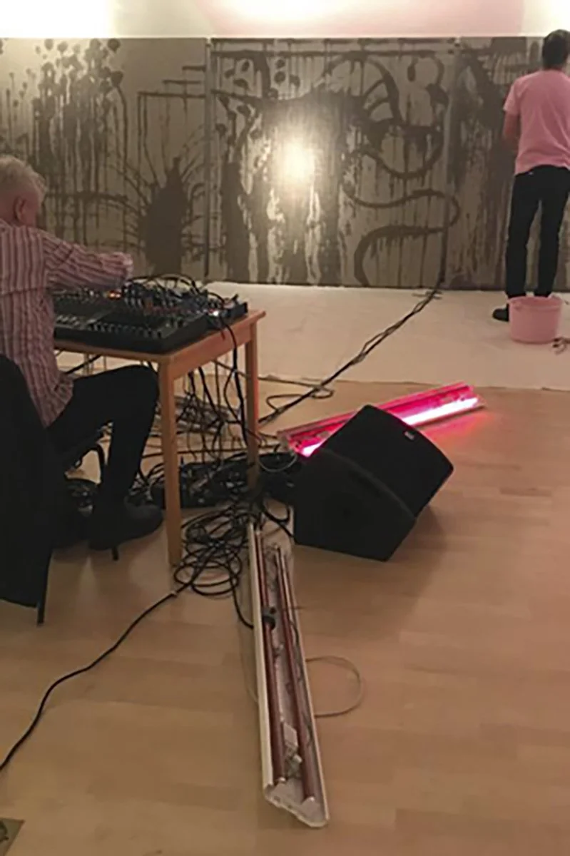 Pink Shade Water Paintings Katrineholms Konsthall, 2018