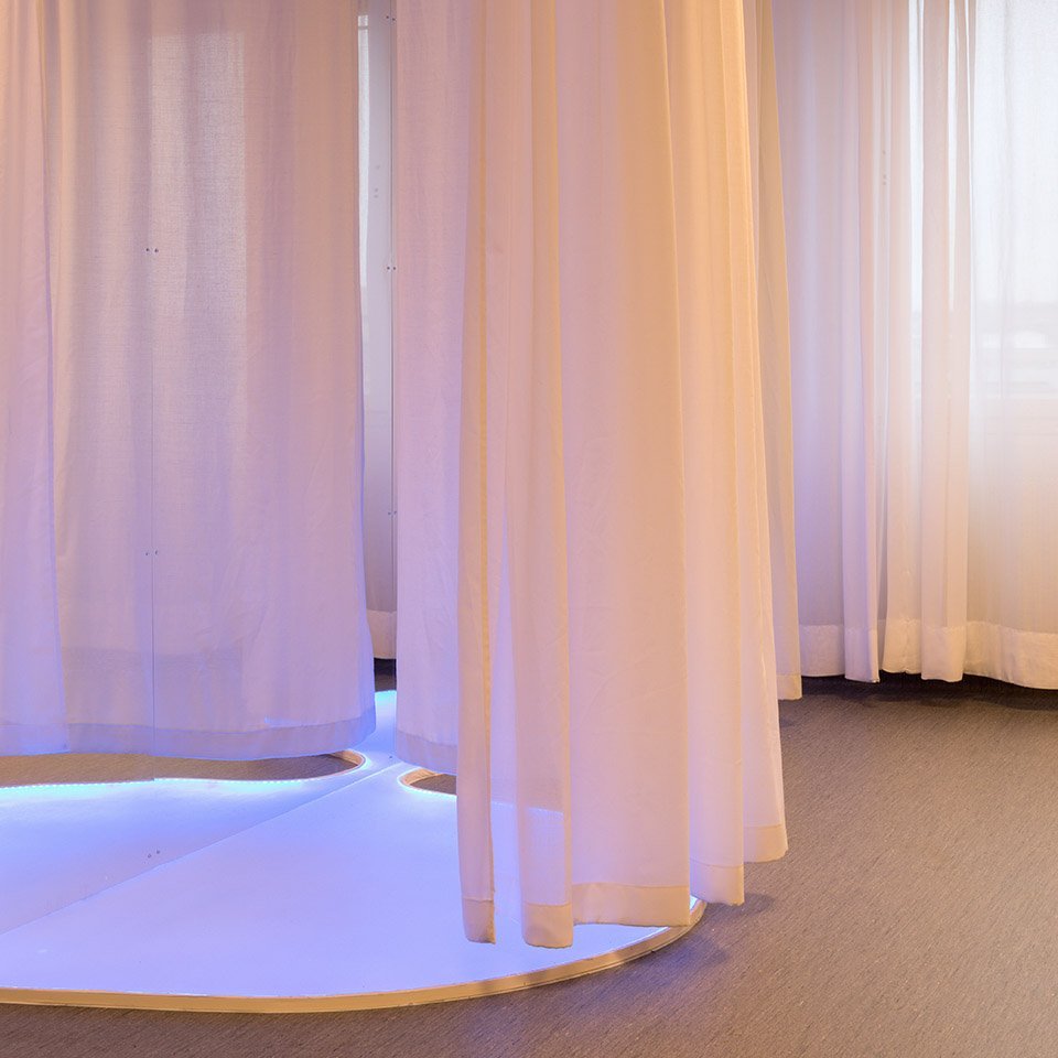 Solen, Rosen och Källan, Permanent installation, Korallen – Centre for Sensory Stimulation, Stockholm 2022