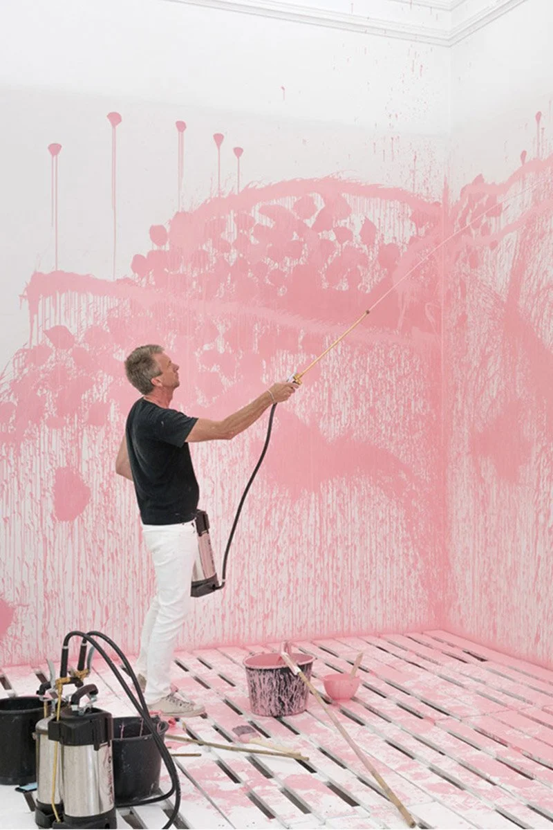 Pink wall, Färg, Örebro Konsthall, 2016