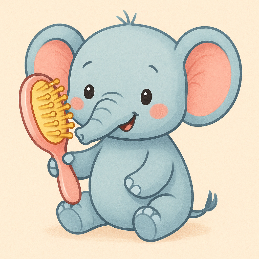Elephant Hairbrush