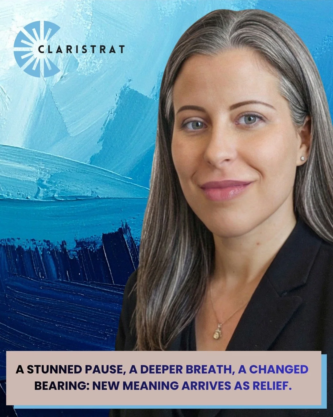When new meaning clicks, people experience a perceptible peak of in-the-moment coherence (a stunned pause, an unusually deep breath, a wide-eyed aha) that signals a genuine reorganization of how they stand in relation to their situation.

- New synap