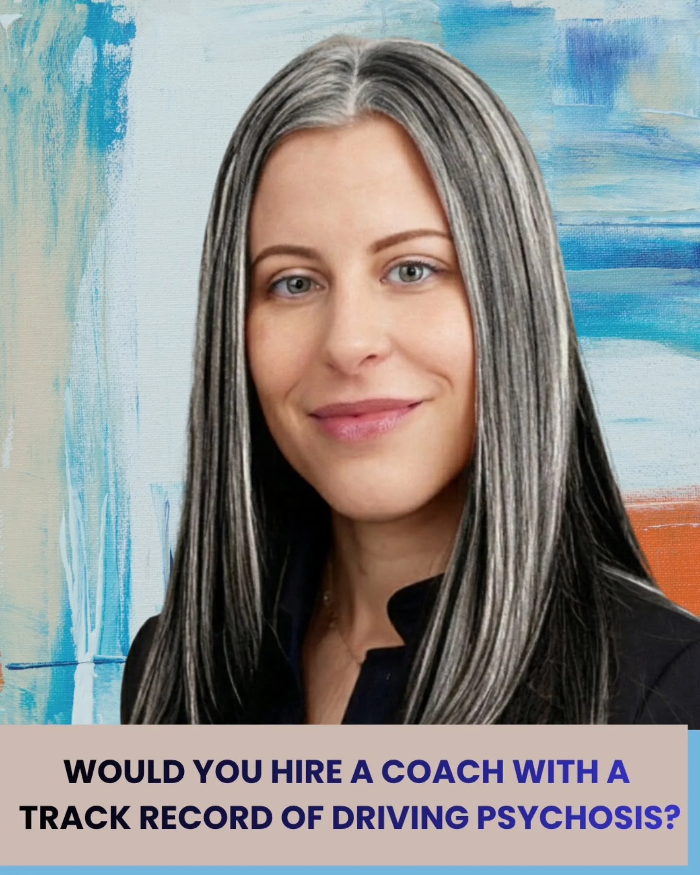 Would you hire a coach with a well-known history of driving their clients into mental illnesses, including psychosis? 

Inherently incapable of grasping or sticking to ethical behavior? 

Unable to understand the full complexity of interpersonal dyna