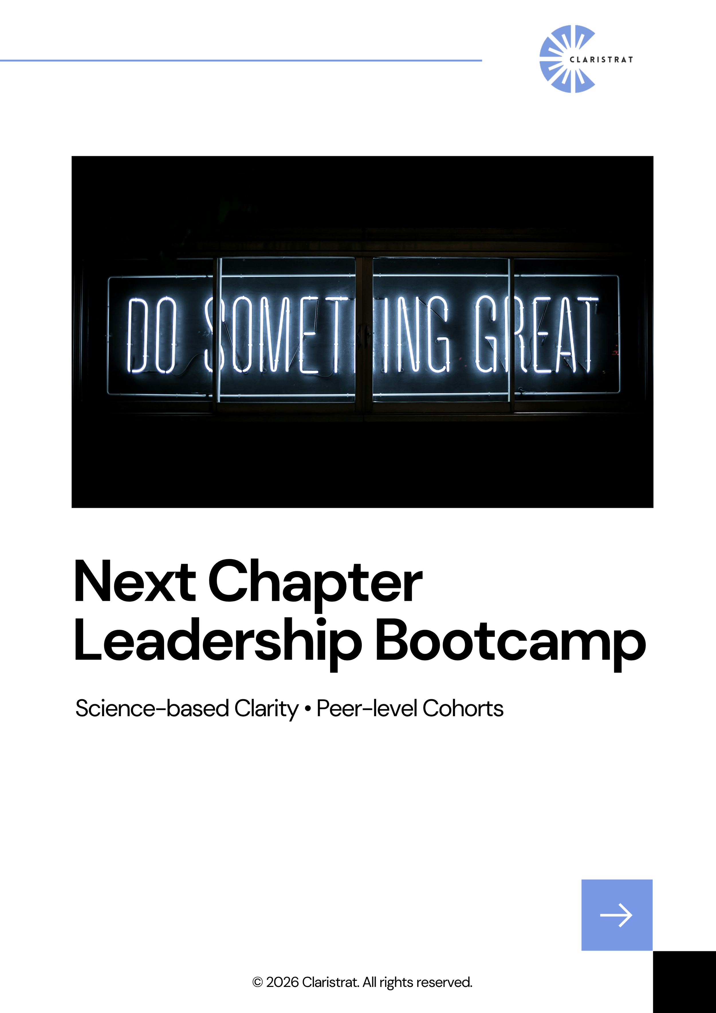 Next Chapter Leadership Bootcamp