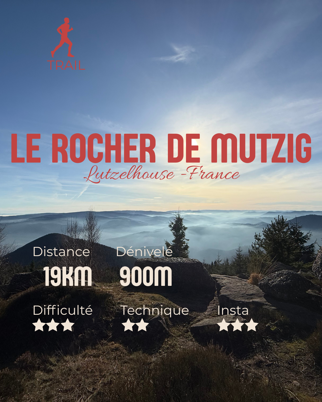 LUTZELHOUSE - Le rocher de Mutzig