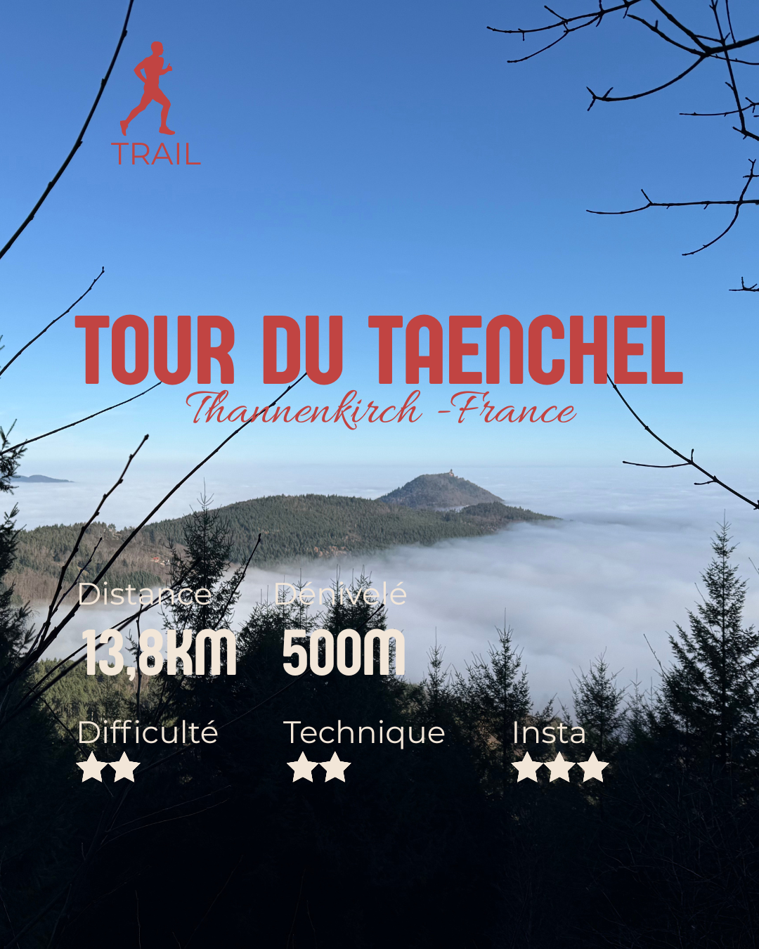 TANNENKIRCH - Tour du Taenchel