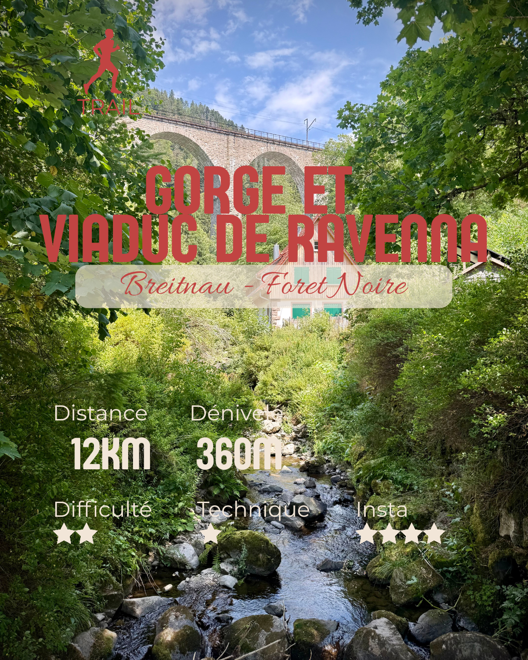 BREITNAU - Gorge et Viaduc de Ravenna