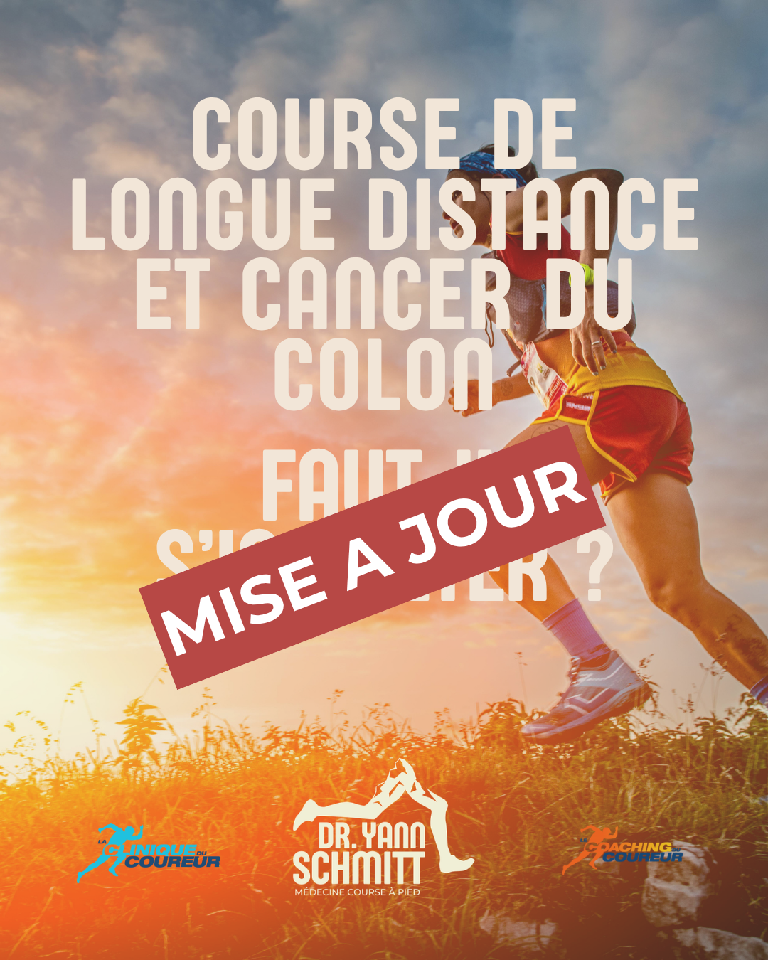 Ultra-marathon et cancer du côlon : mise à jour après la publication de l’étude complète