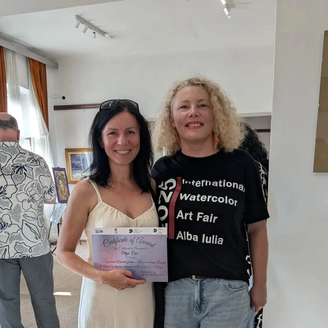 Opening Night at the International Watercolor Art Fair 2025 – 1st edition