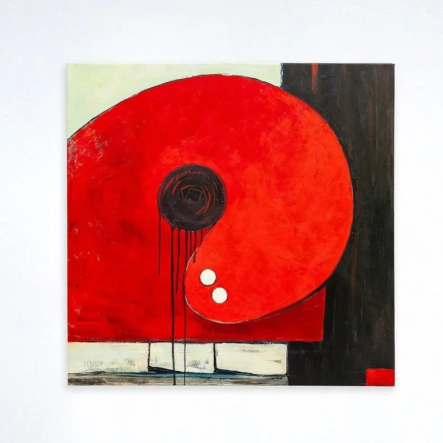 Gentle darkness
2025
Oil on Canvas
100x100 cm