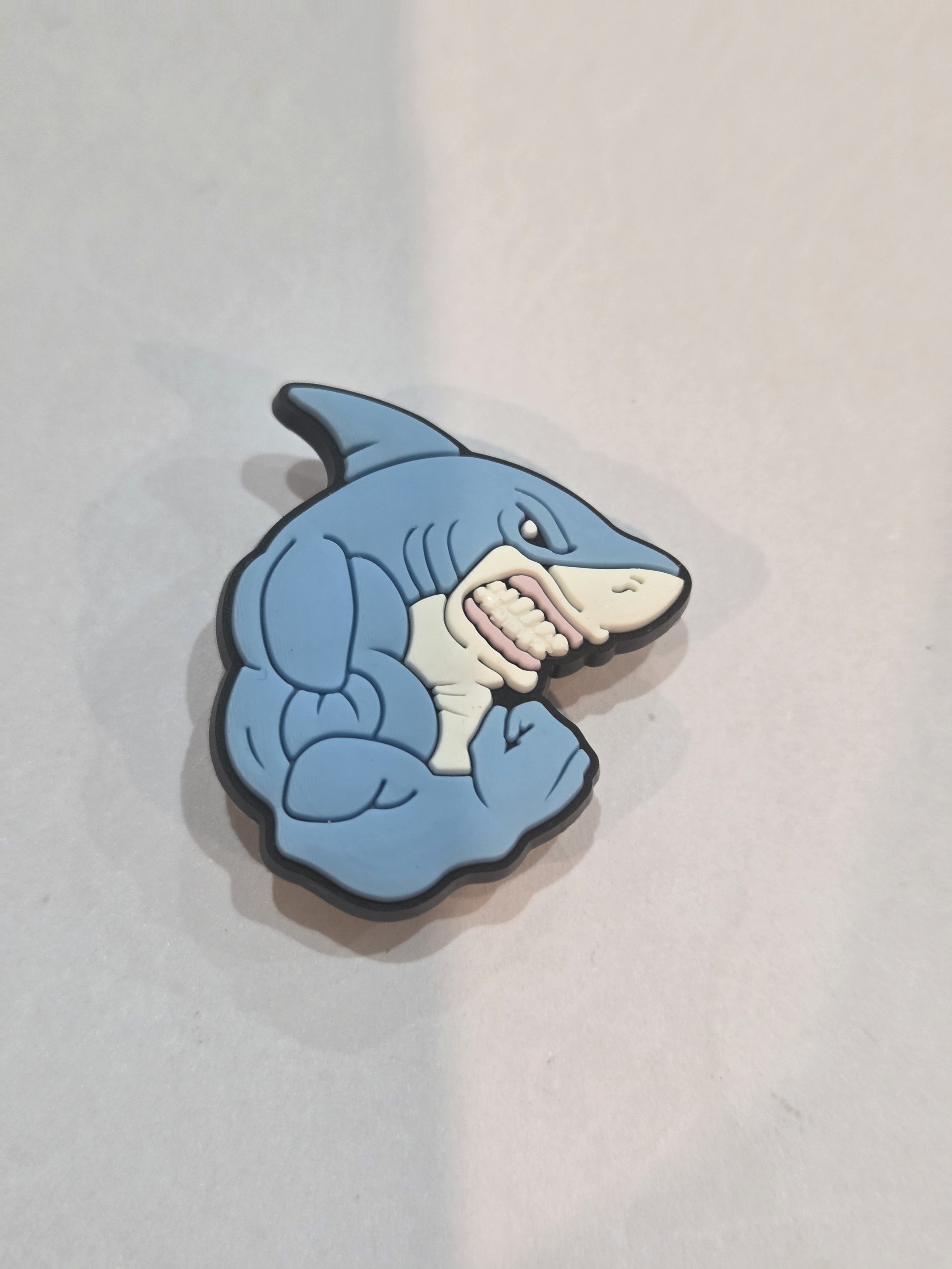 Shark Flexing Muscle