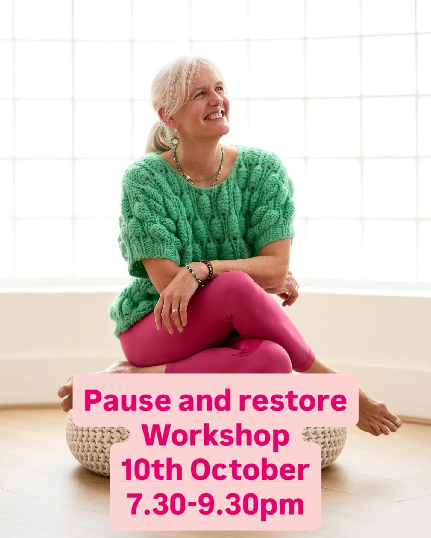 On Friday 10th October I will be @homewellnessuk running a workshop 7.30-9.30pm. This calming and nourishing workshop will help to relieve stress, and calm and soothe the nervous system through mindful, breath-informed movement. I will guide you thro